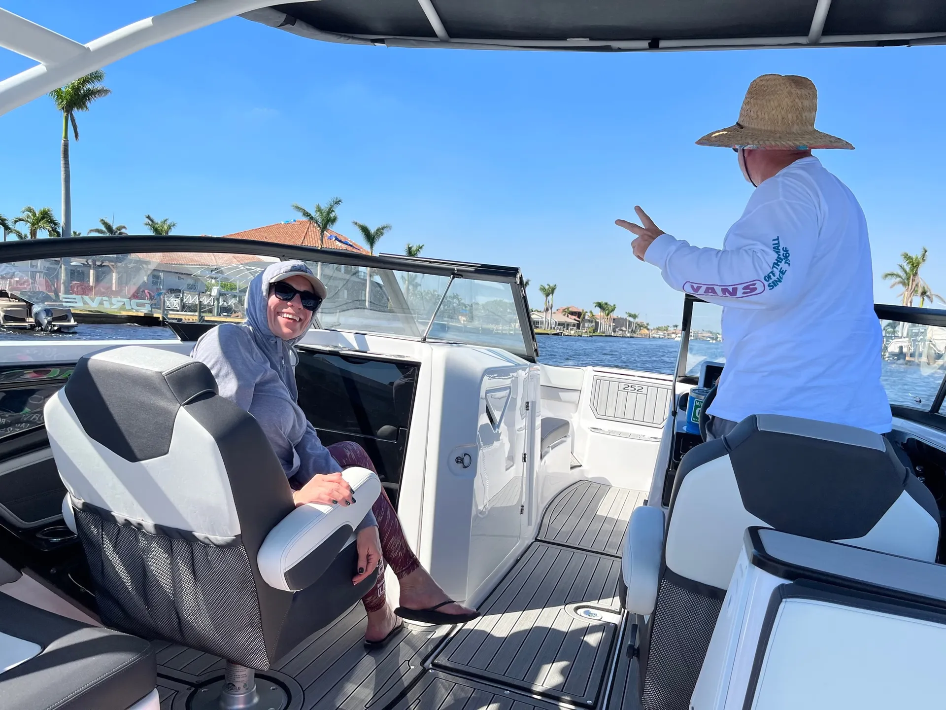 Boating in Pure Luxury