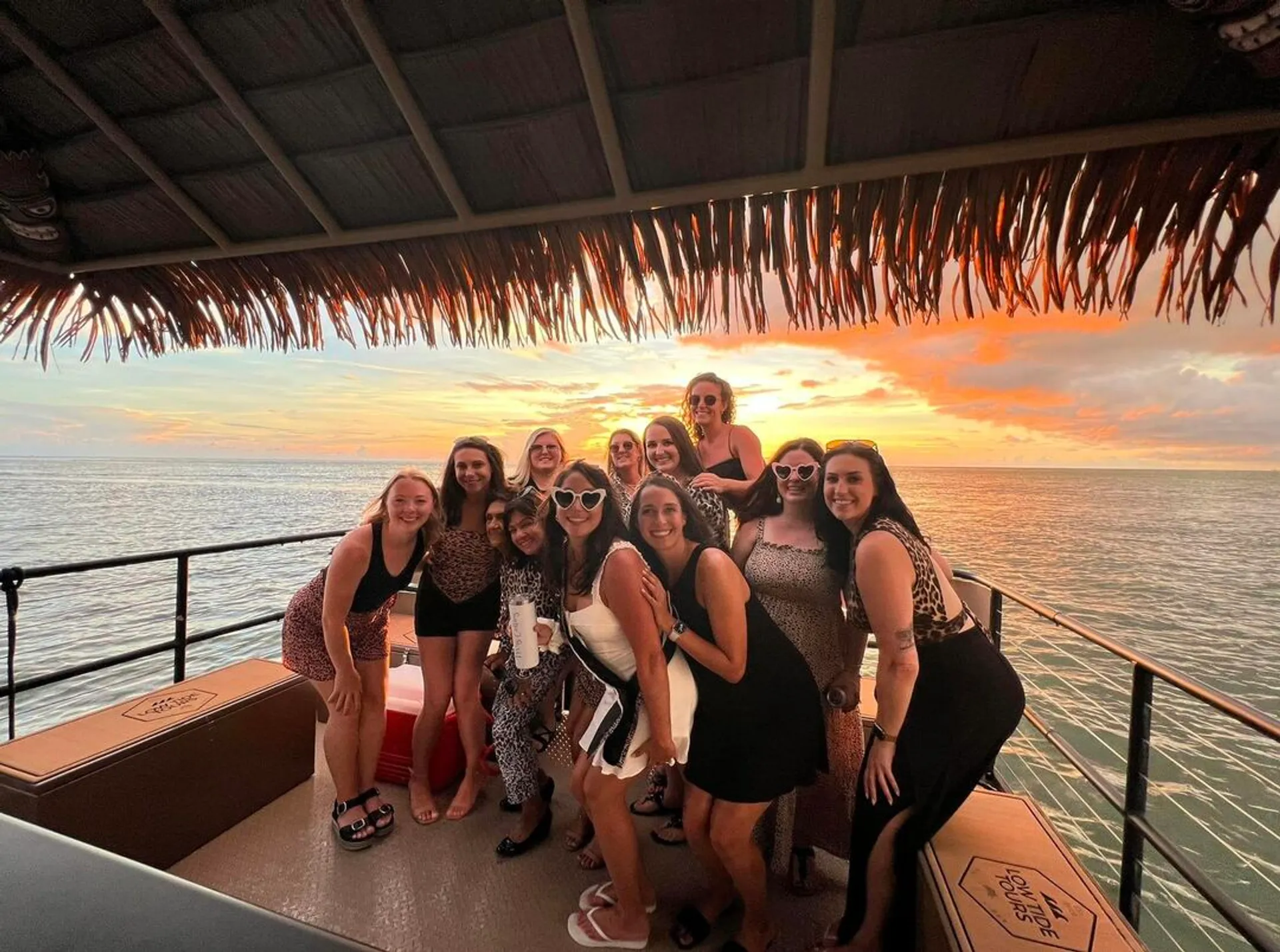 Private Tiki Boat Charters for up to 18 Passengers