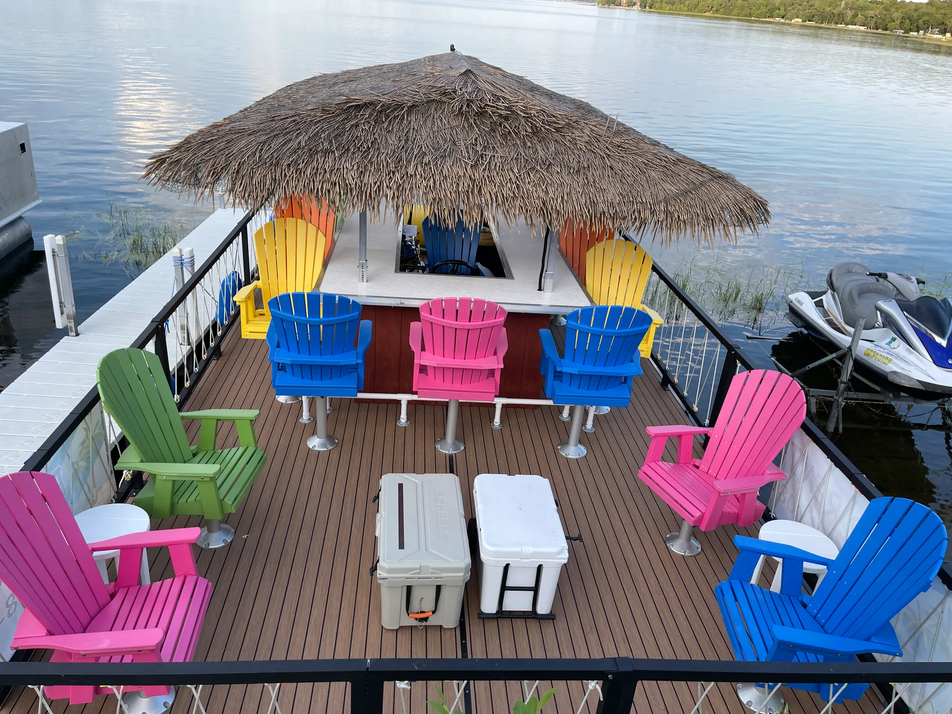 TikiToons Party Pontoon Ideal for larger groups