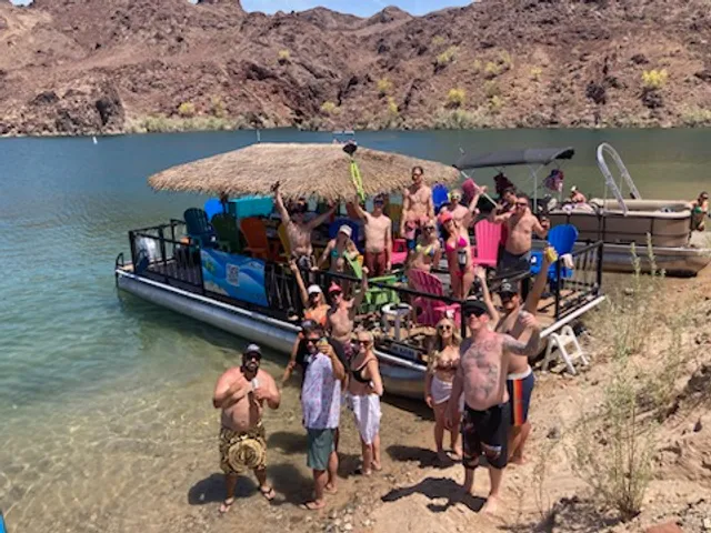 Rent a TIKITOONS  pontoon in Lake Havasu City, AZ near me
