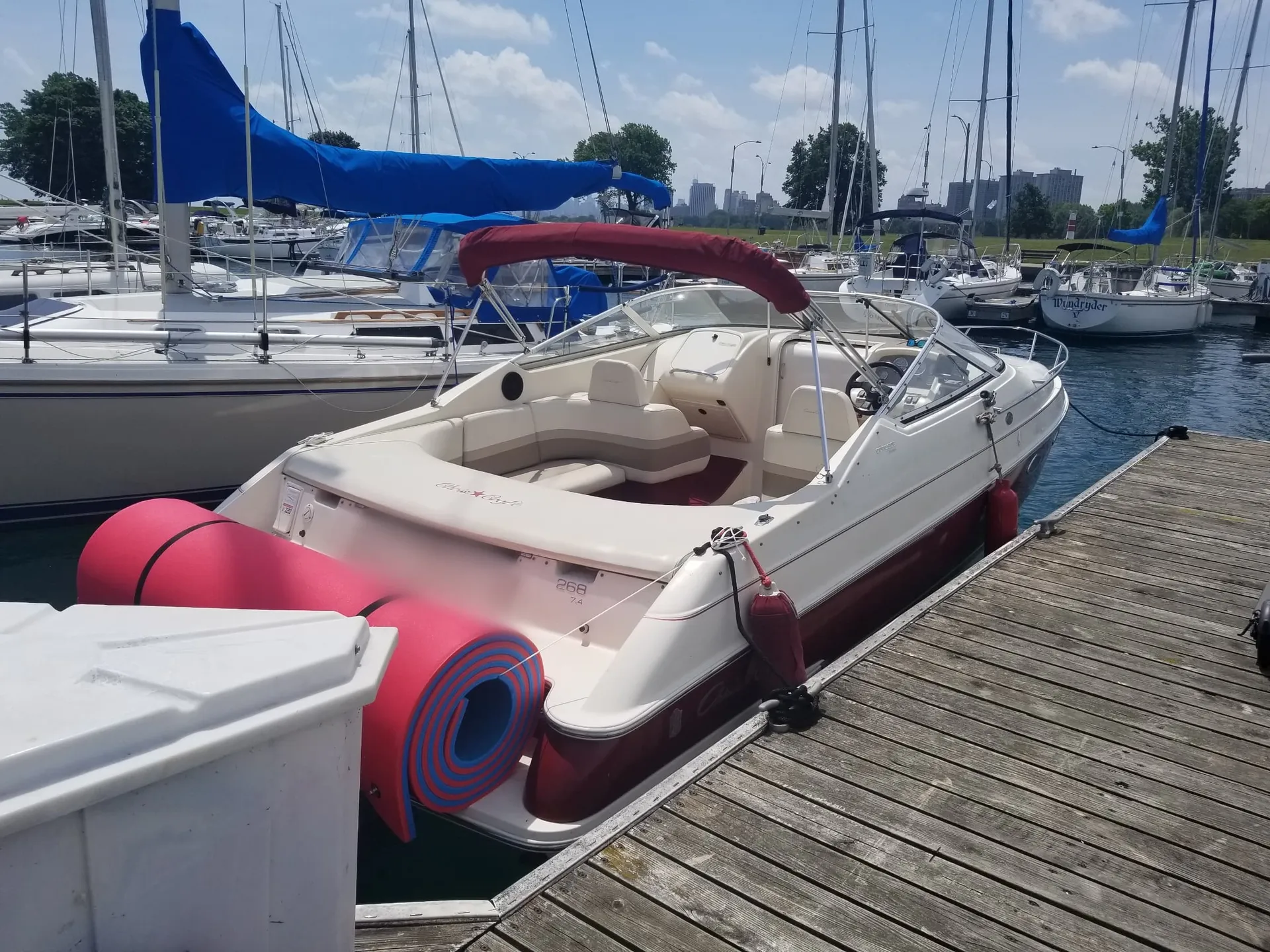 27' Chris Craft with Water Toys plus Jet Ski Available