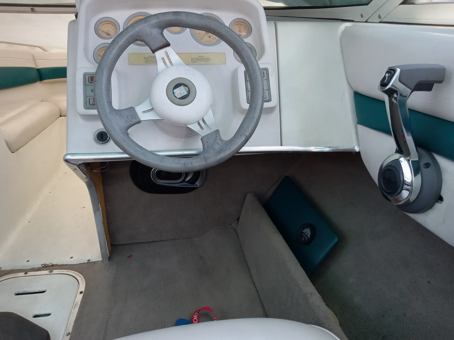 Sportboat.  Chris Craft Cruiser rental is available 2X per month.