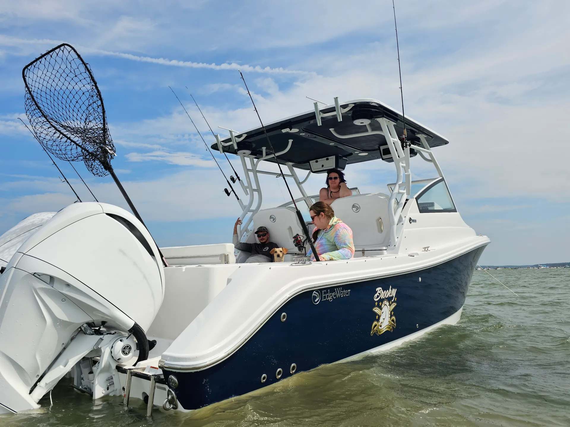 Brooksy – 28' Luxury Dual Console for Fishing, Cruises & Sandbar Adven