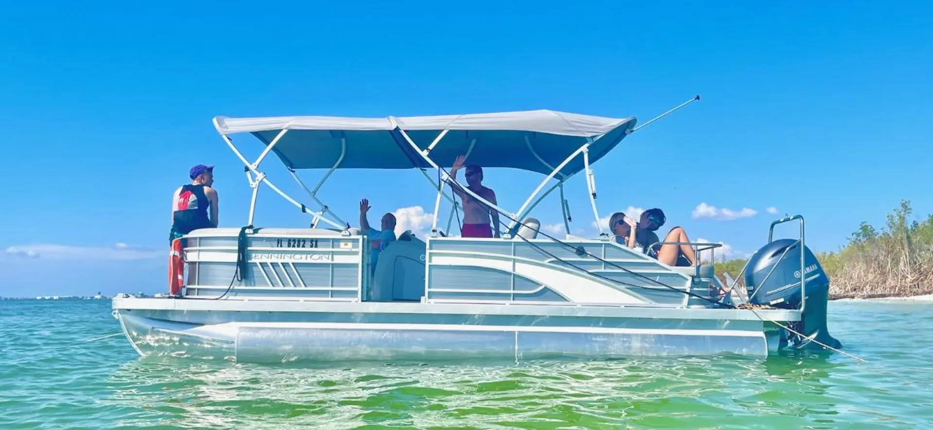 BENNINGTON MARINE L SERIES TRITOON in Madeira Beach, FL — photo 2