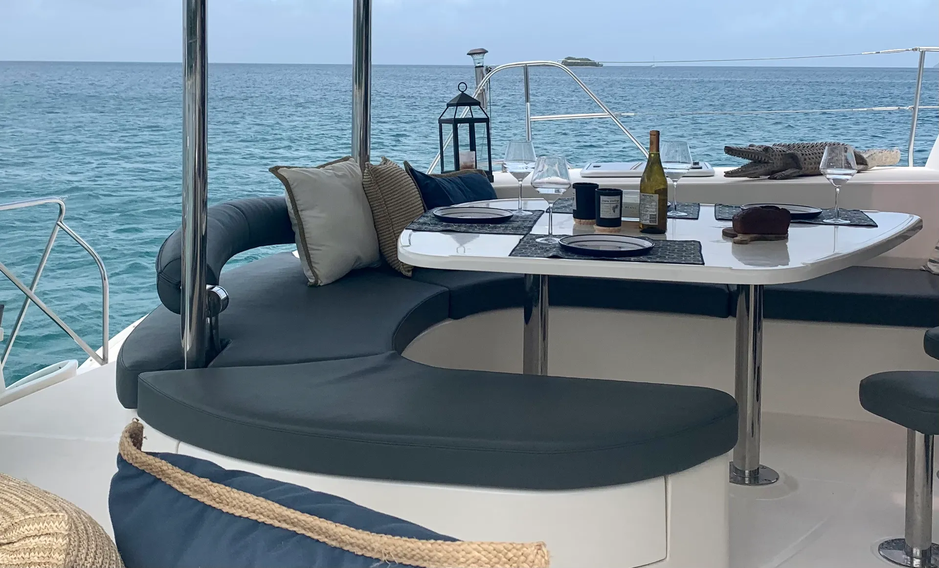 46Ft Luxury Catamaran Full Day Sailing Charter.