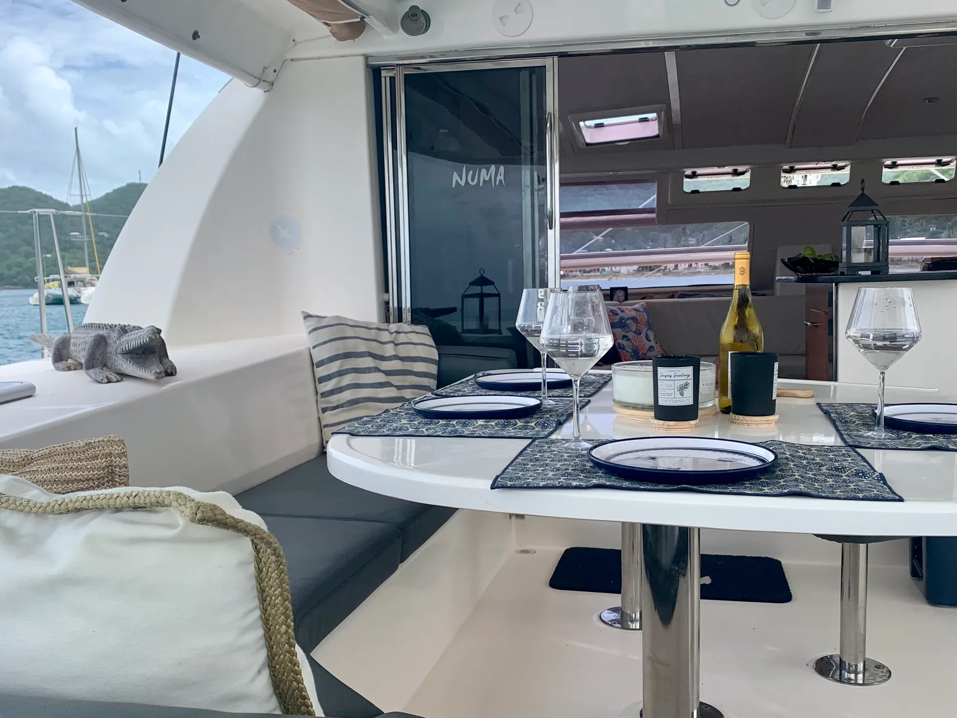 46Ft Luxury Catamaran Full Day Sailing Charter.