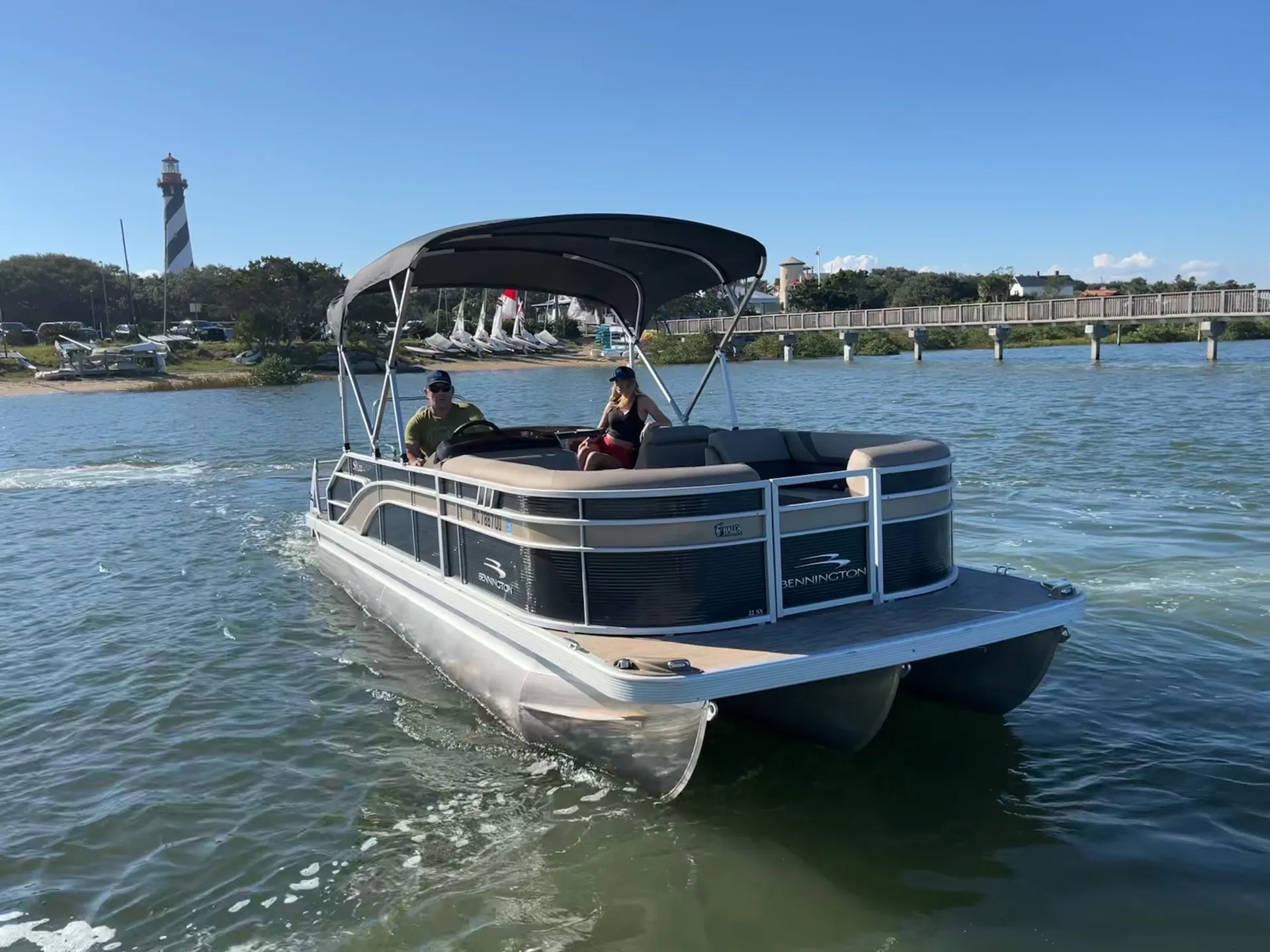 150hp Bennington Lounger For 12 w/ Spacious Platform Bed in the Back!