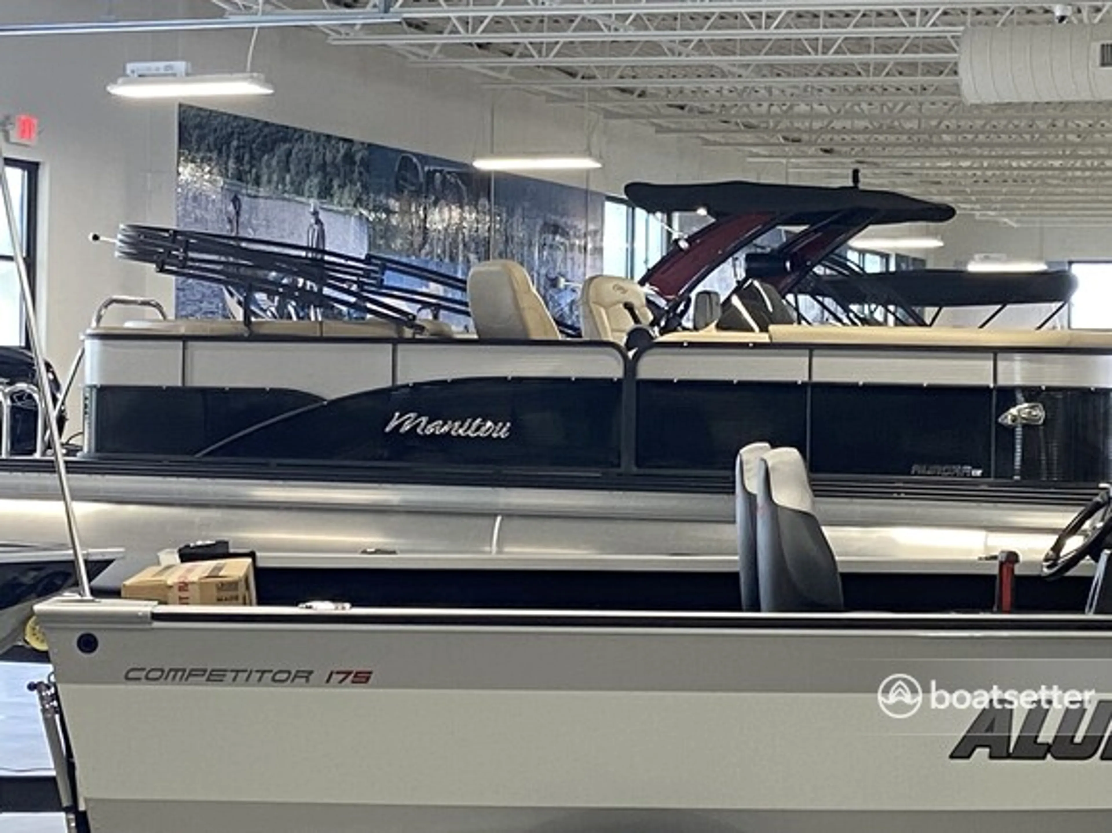 Rent a MANITOU PONTOON 22 AURORA LE RF TWIN TUBE in Delafield, WI on