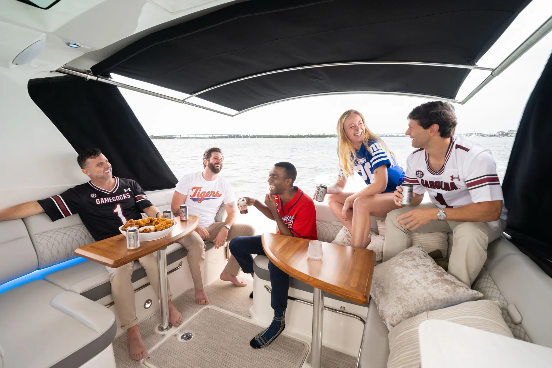 Captain & Stewardess Included! 40FT Luxury Sport Yacht! Newest in CHS!