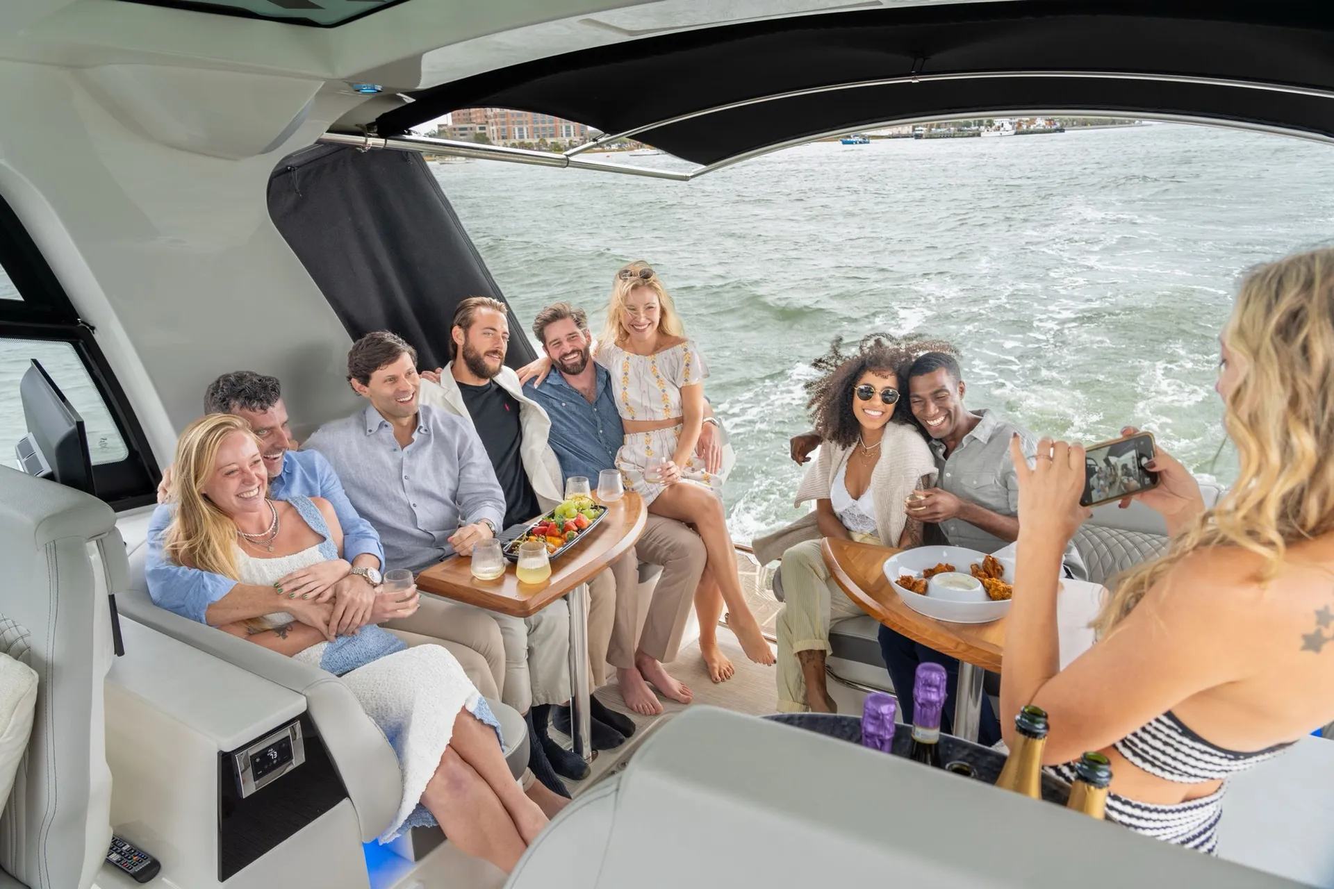 Captain & Stewardess Included! 40FT Luxury Sport Yacht! Newest in CHS!