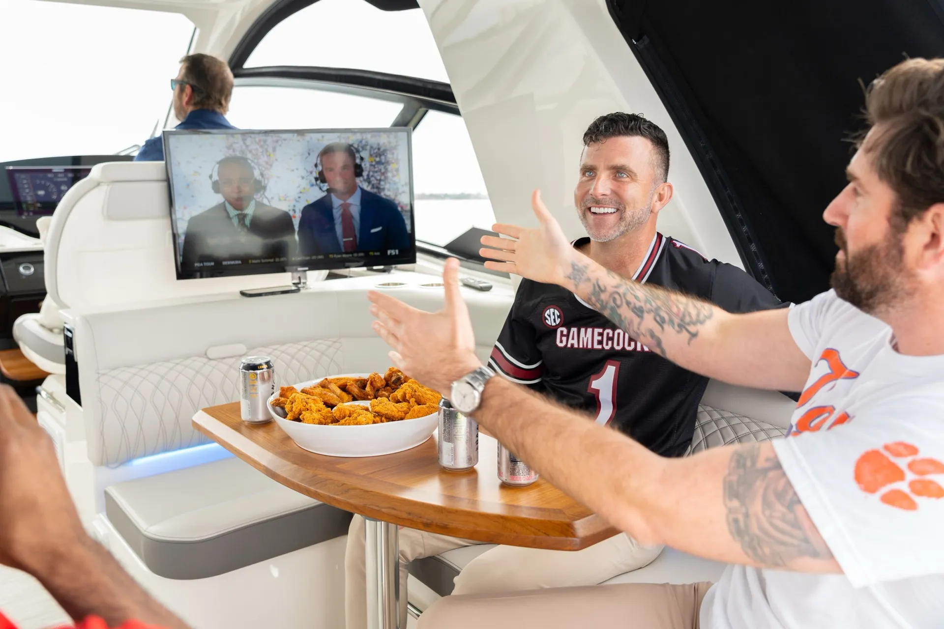 Captain & Stewardess Included! 40FT Luxury Sport Yacht! Newest in CHS!