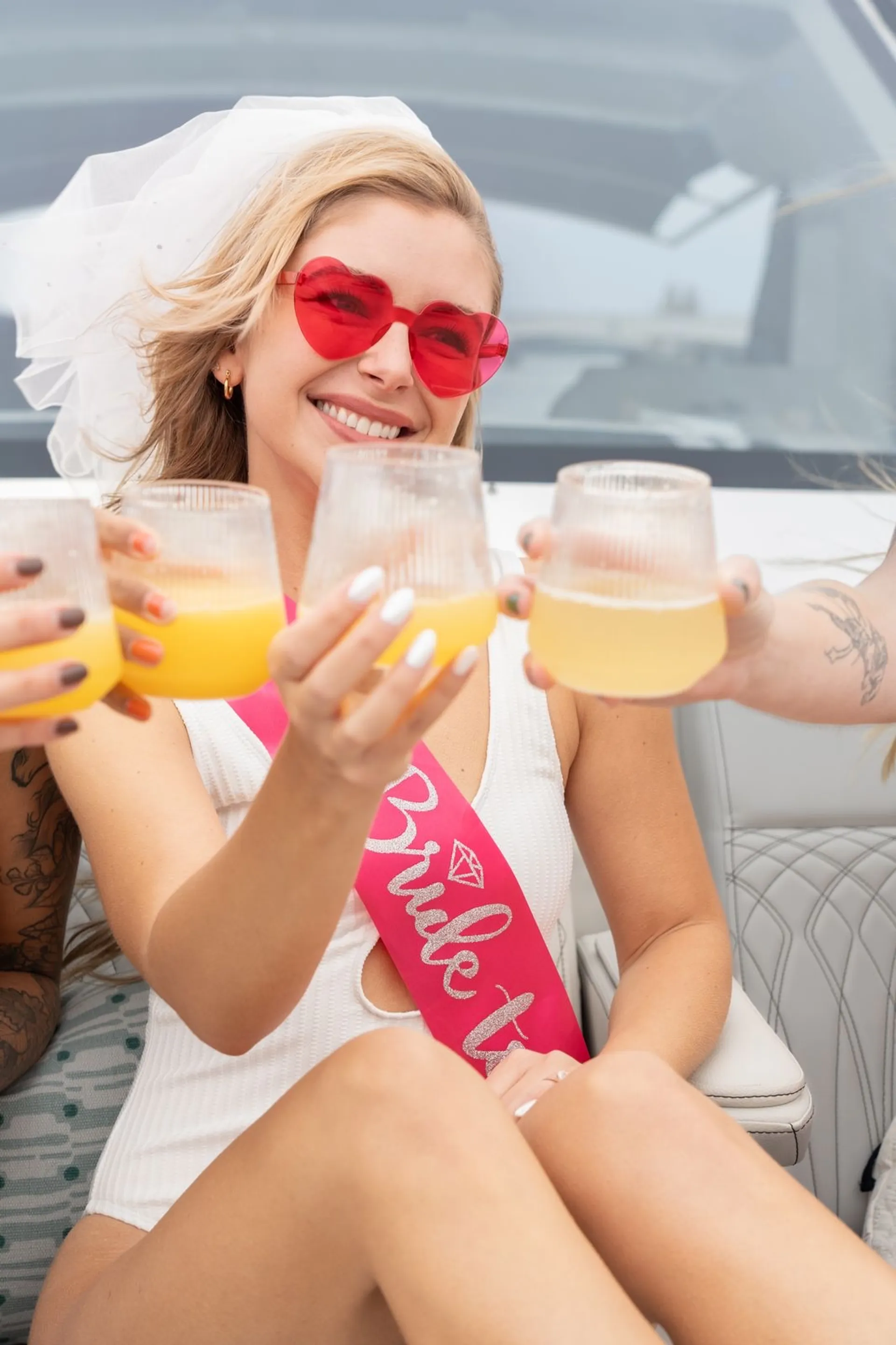 Captain & Stewardess Included! 40FT Luxury Sport Yacht! Newest in CHS!