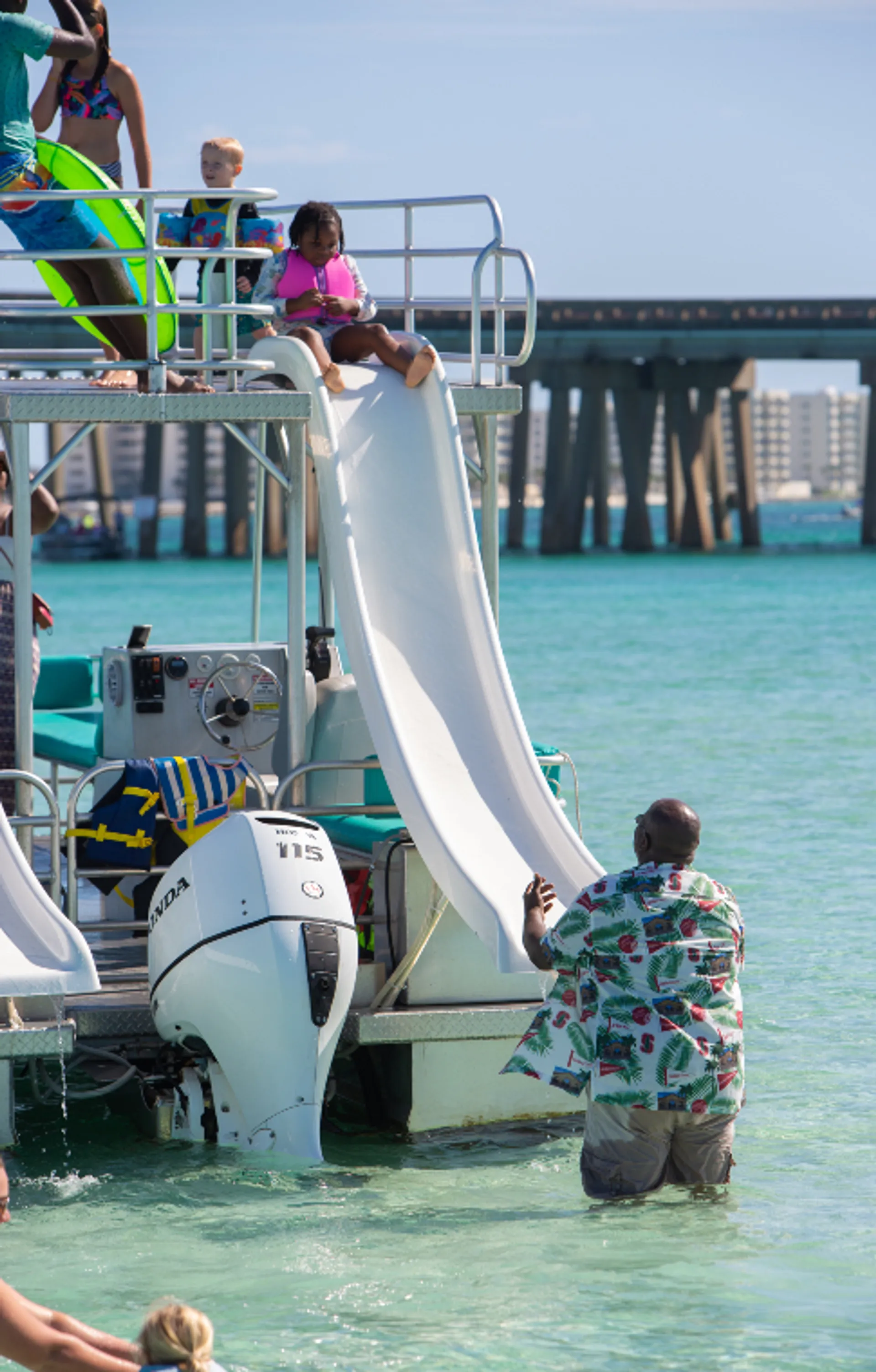 "Seeing Double"- Double the Decks, Double the Slide, Double the Fun! 