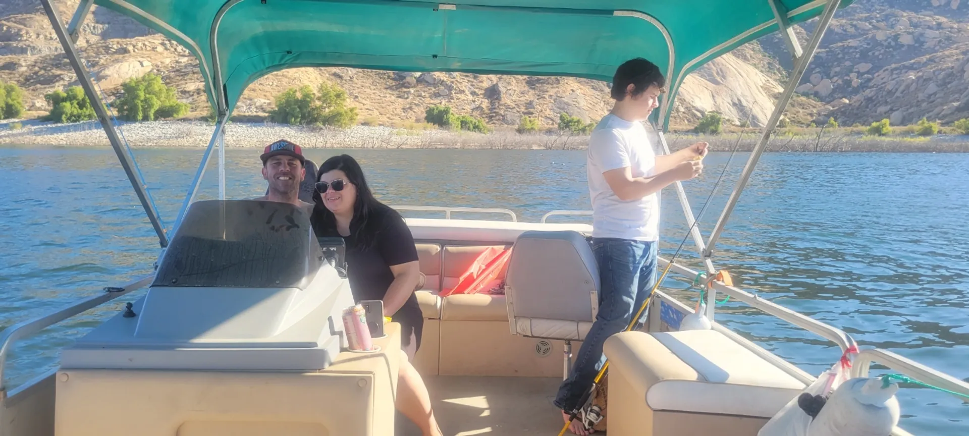 Sun Tracker by Tracker Marine Fishin' Barge 21 w/90 HP in Perris, CA — photo 10