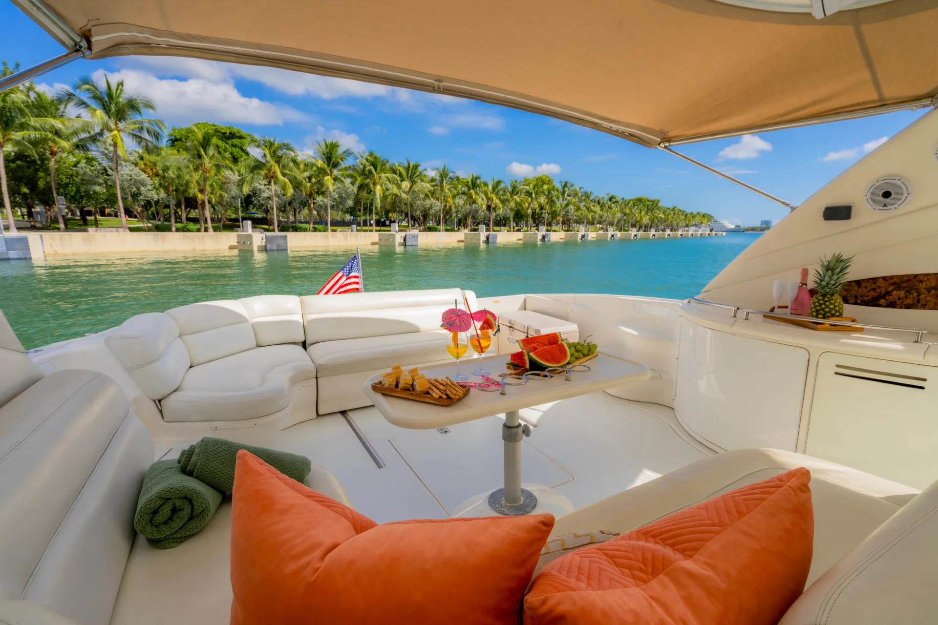60' LUXURIOUS SEA RAY WITH 1 FREE HOUR MONDAY-THURSDAY