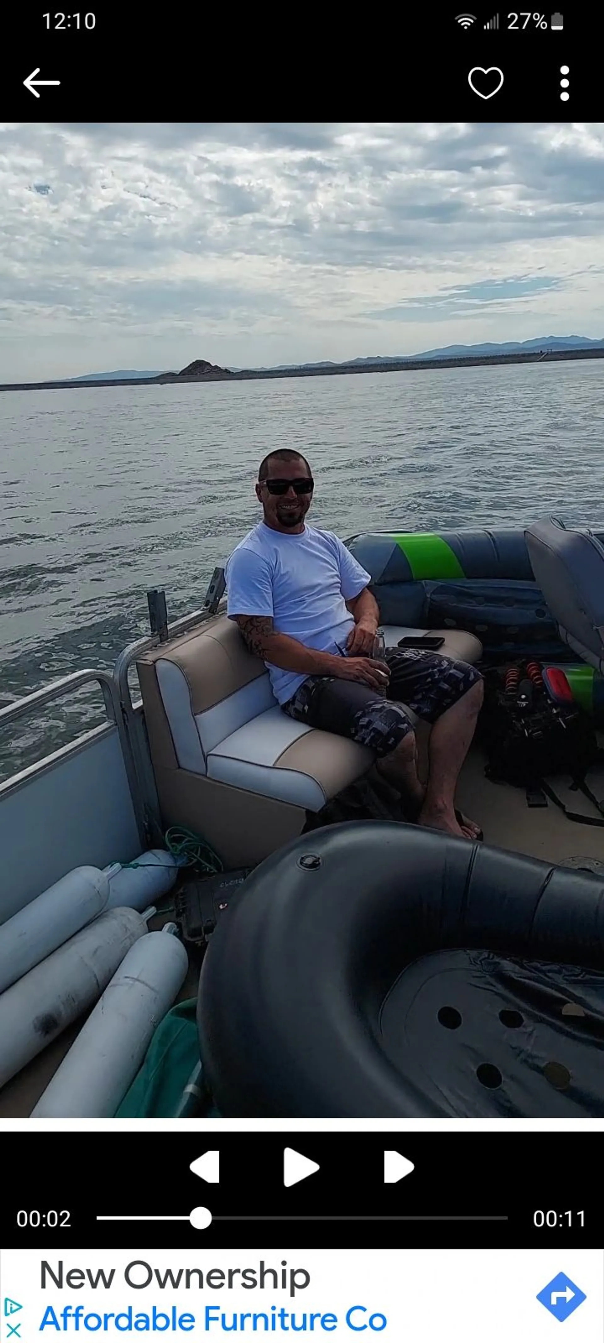 Sun Tracker by Tracker Marine Fishin' Barge 21 w/90 HP in Perris, CA — photo 2