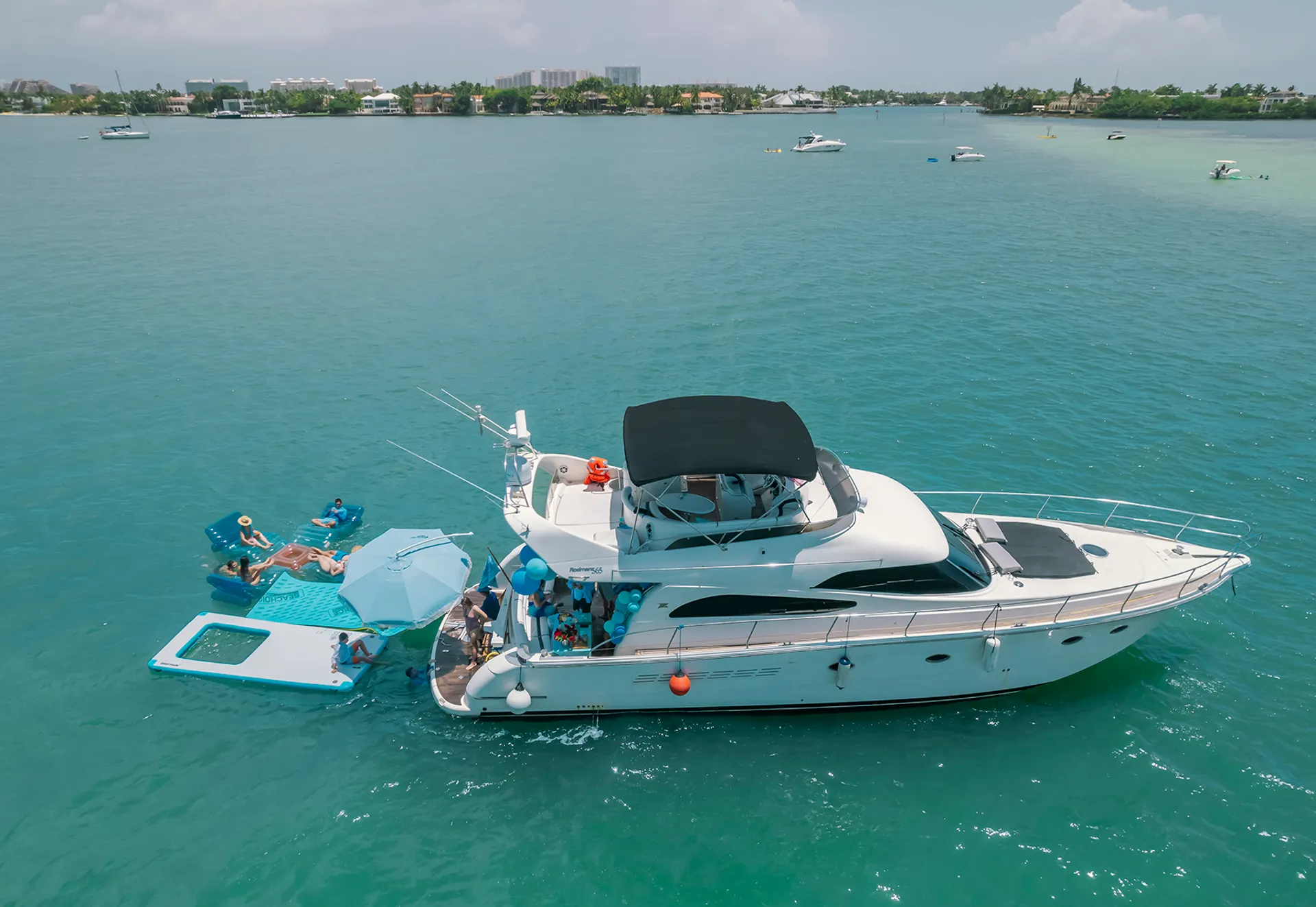 Rodman 60 Luxury Birthday Yacht • Miami Cruise (Check Desc)