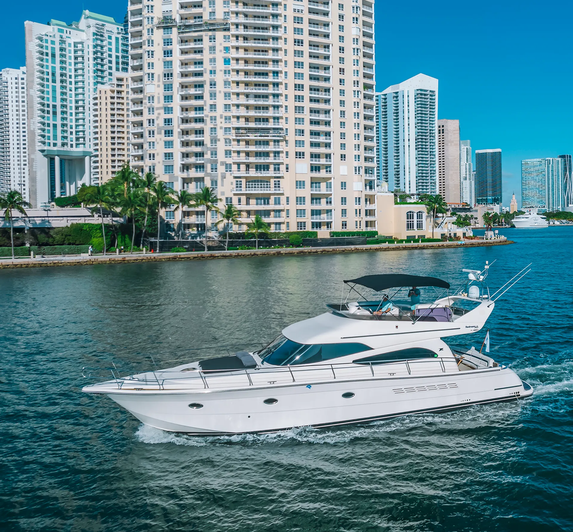Rodman 60 Luxury Birthday Yacht • Miami Cruise (Check Desc)