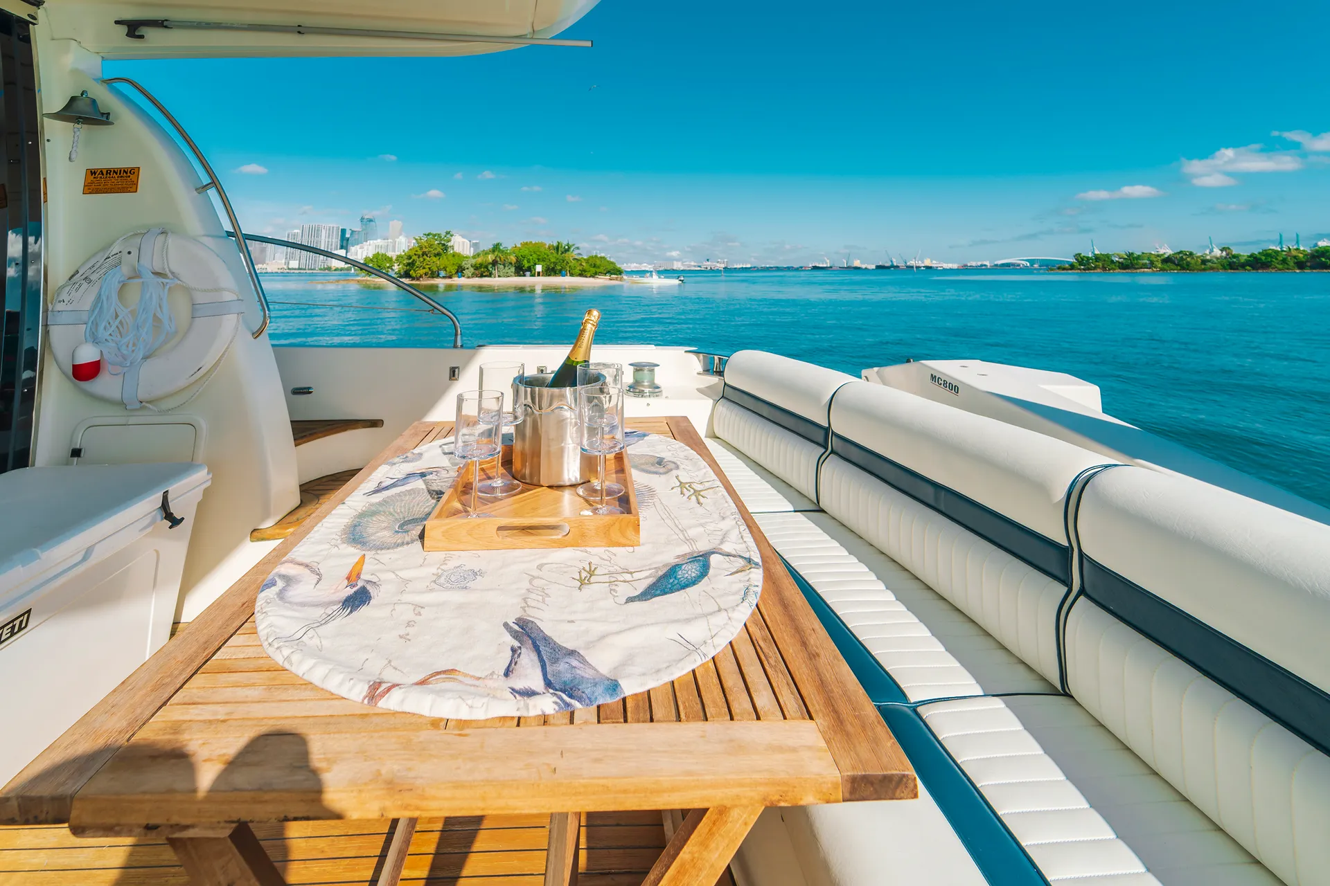 Rodman 60 Luxury Birthday Yacht • Miami Cruise (Check Desc)