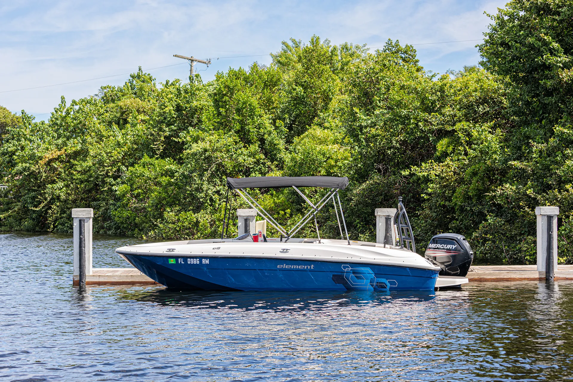 BAYLINER ELEMENT E18 in Deerfield Beach, FL — photo 6