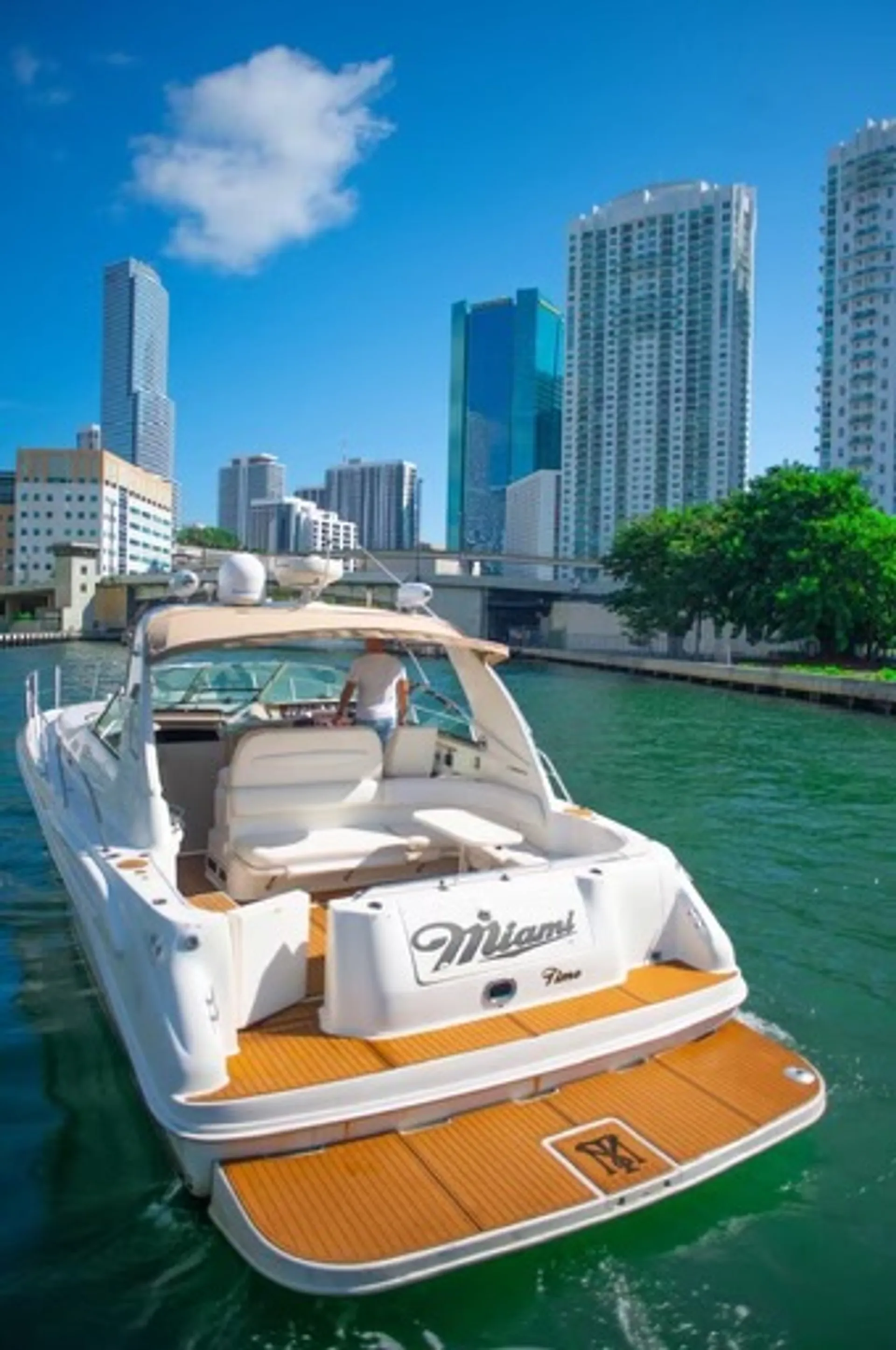 Get 1 HR FREE! 45' Sea Ray Sundancer Yacht 