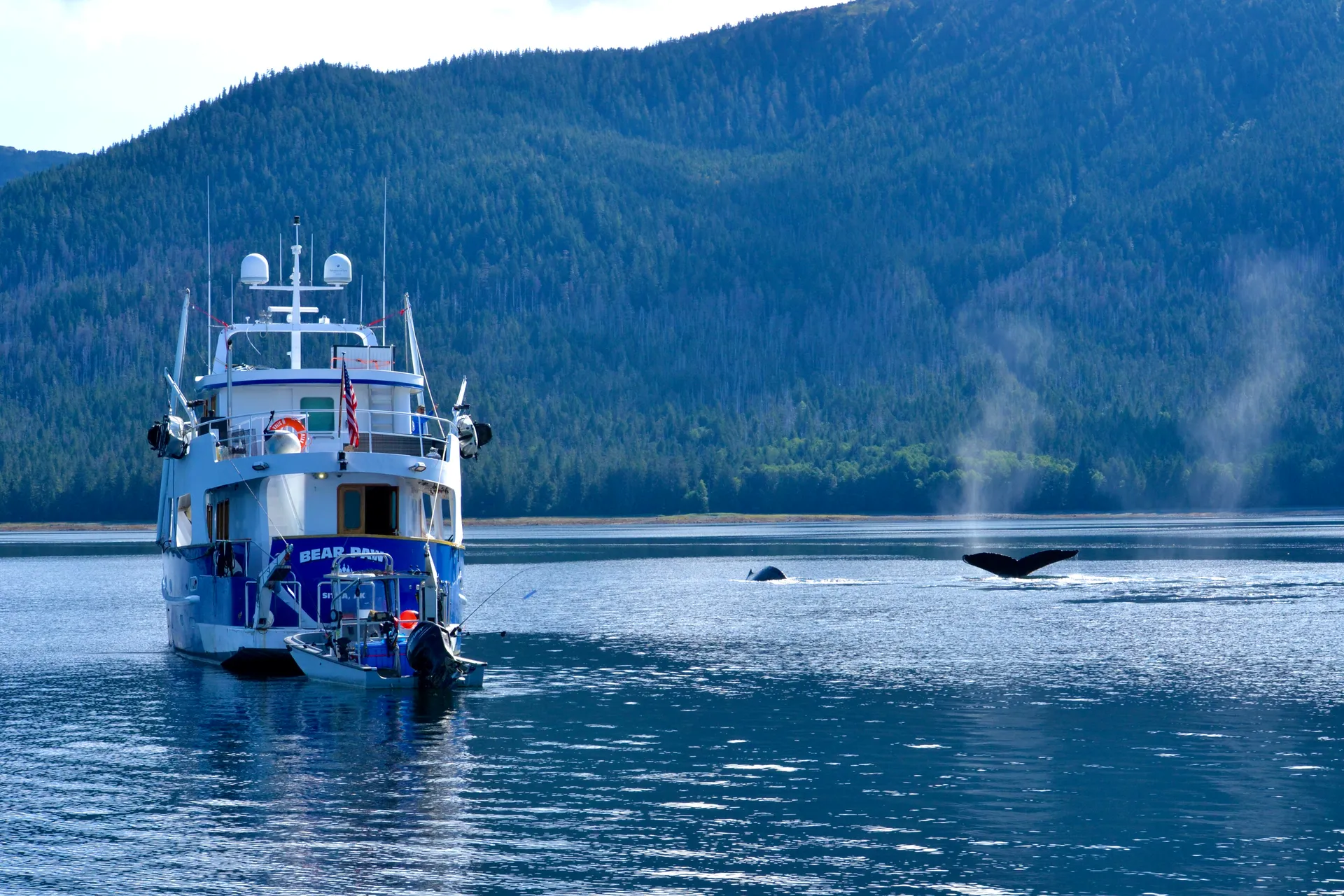 90’ Expedition yacht touring San Juan Islands and beyond! 
