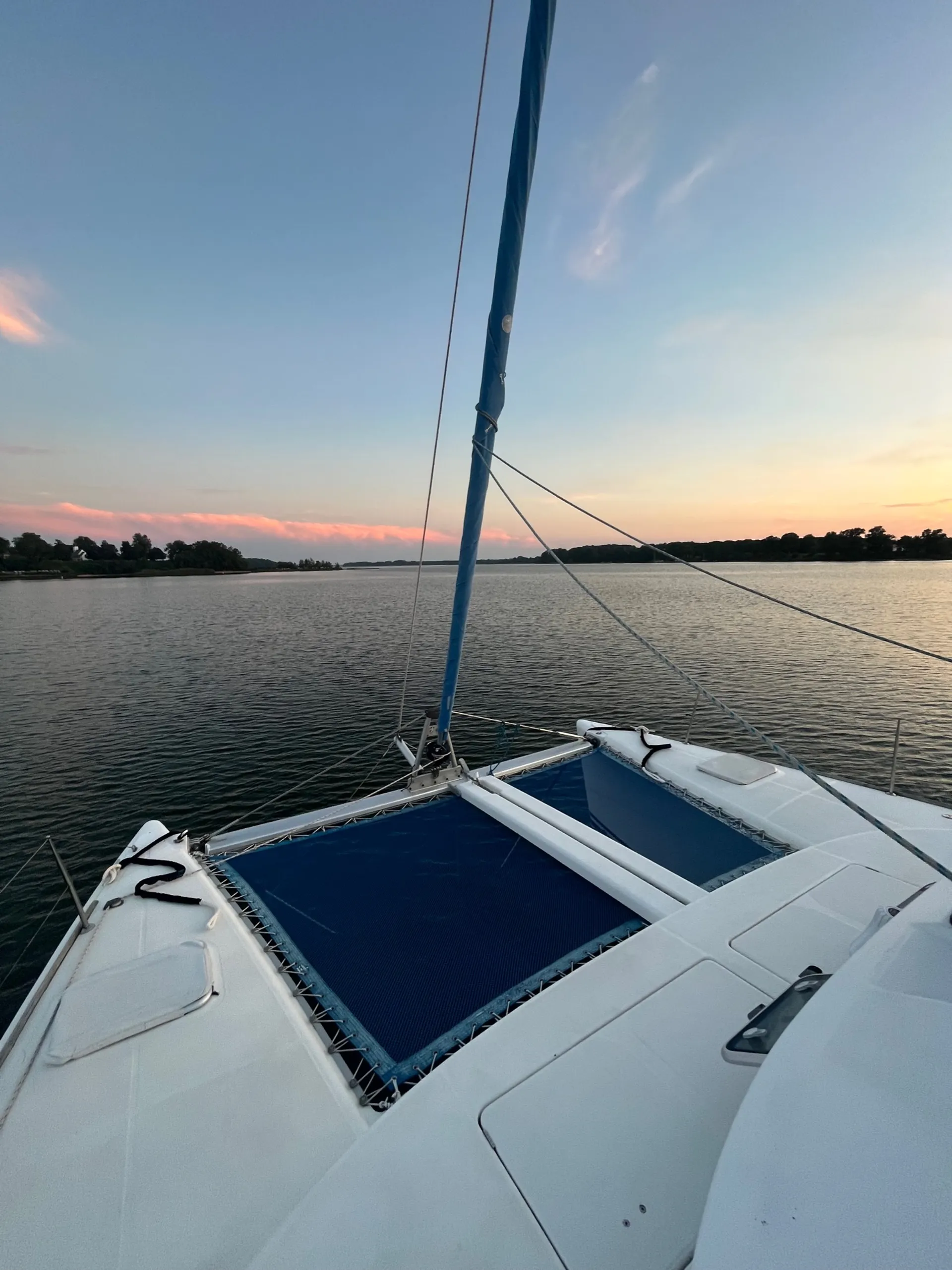 Cruise the Potomac on a Lagoon 380 Catamaran