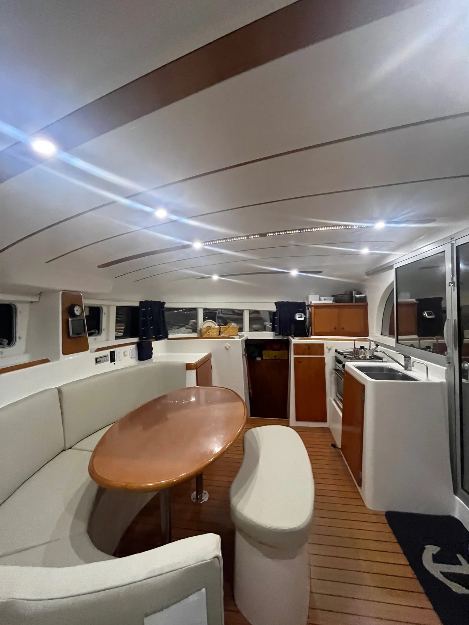 Cruise the Potomac on a Lagoon 380 Catamaran