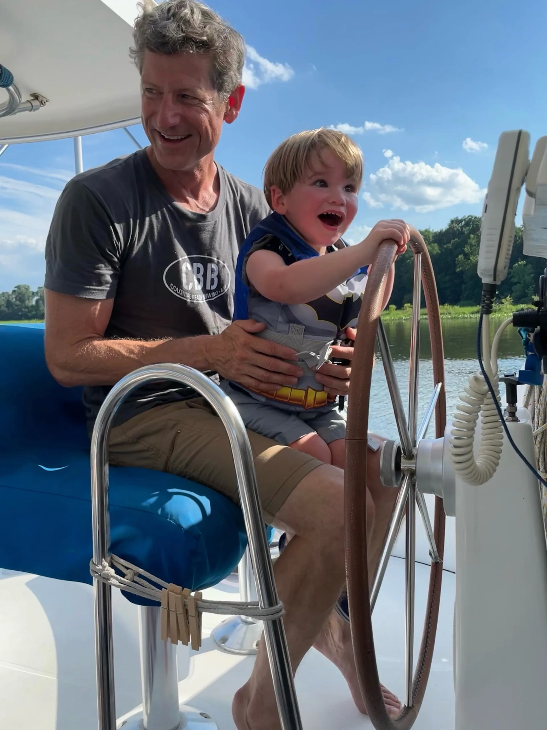 Cruise the Potomac on a Lagoon 380 Catamaran