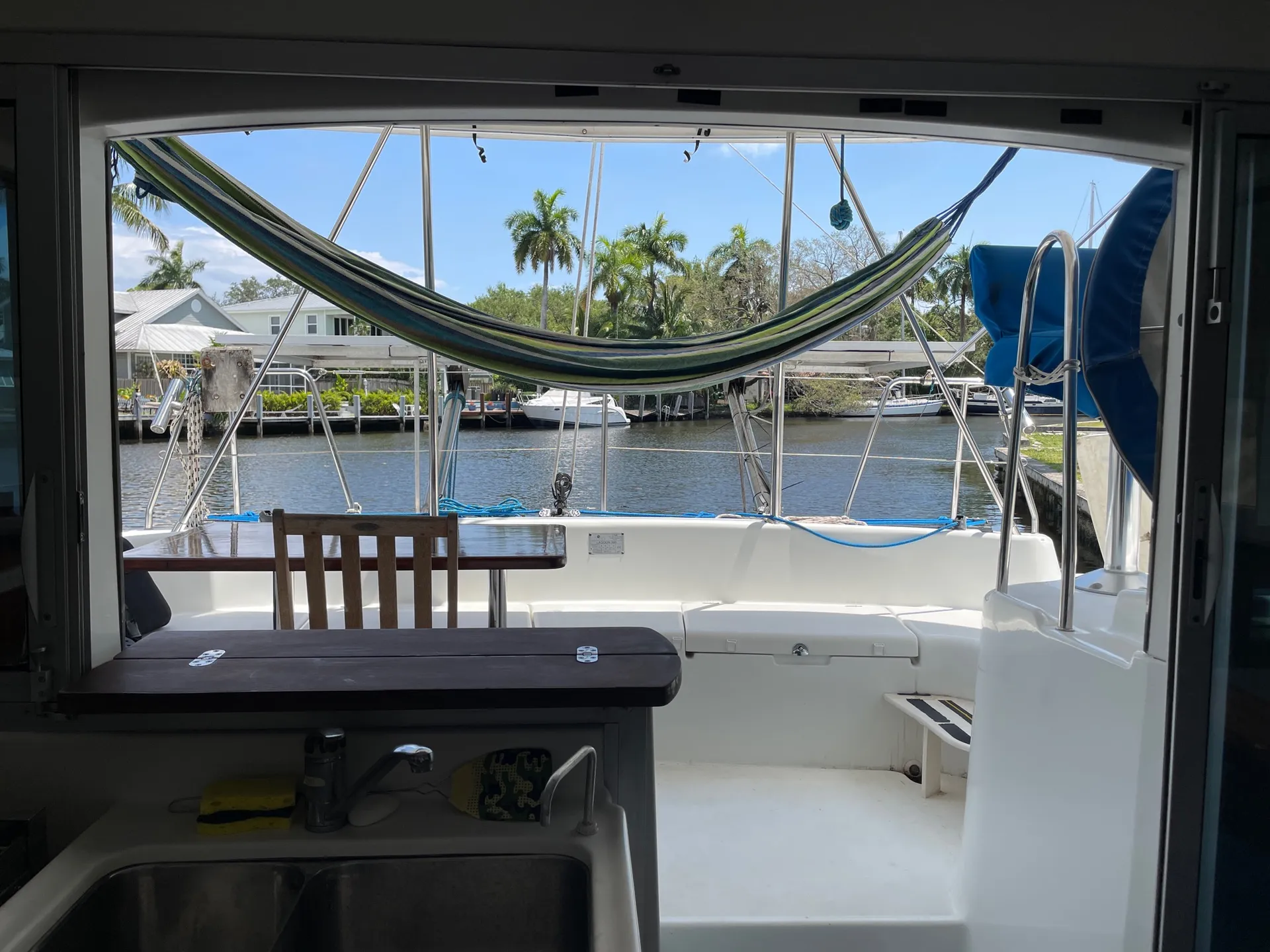 Cruise the Potomac on a Lagoon 380 Catamaran