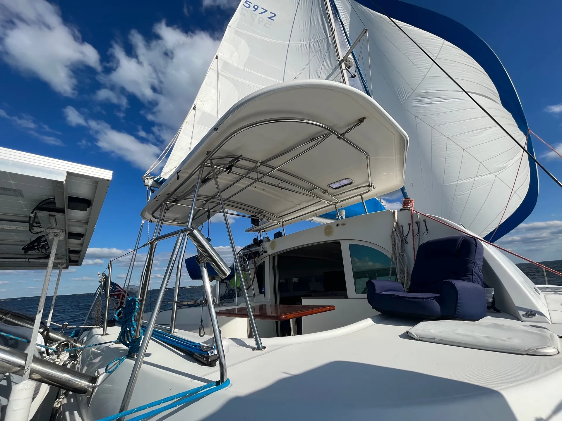 Cruise the Potomac on a Lagoon 380 Catamaran