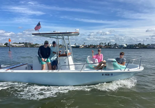 Rent a Boston Whaler center console in Newport, RI near me