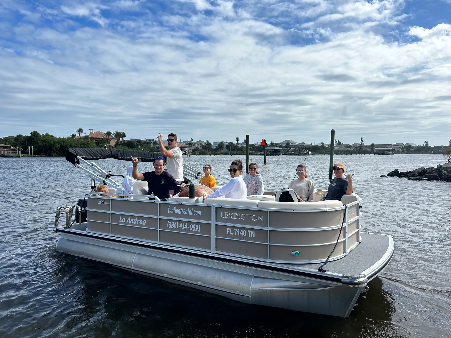 St Augustine and Palm Coast. Seats 12 Owner pays for the fuel. 