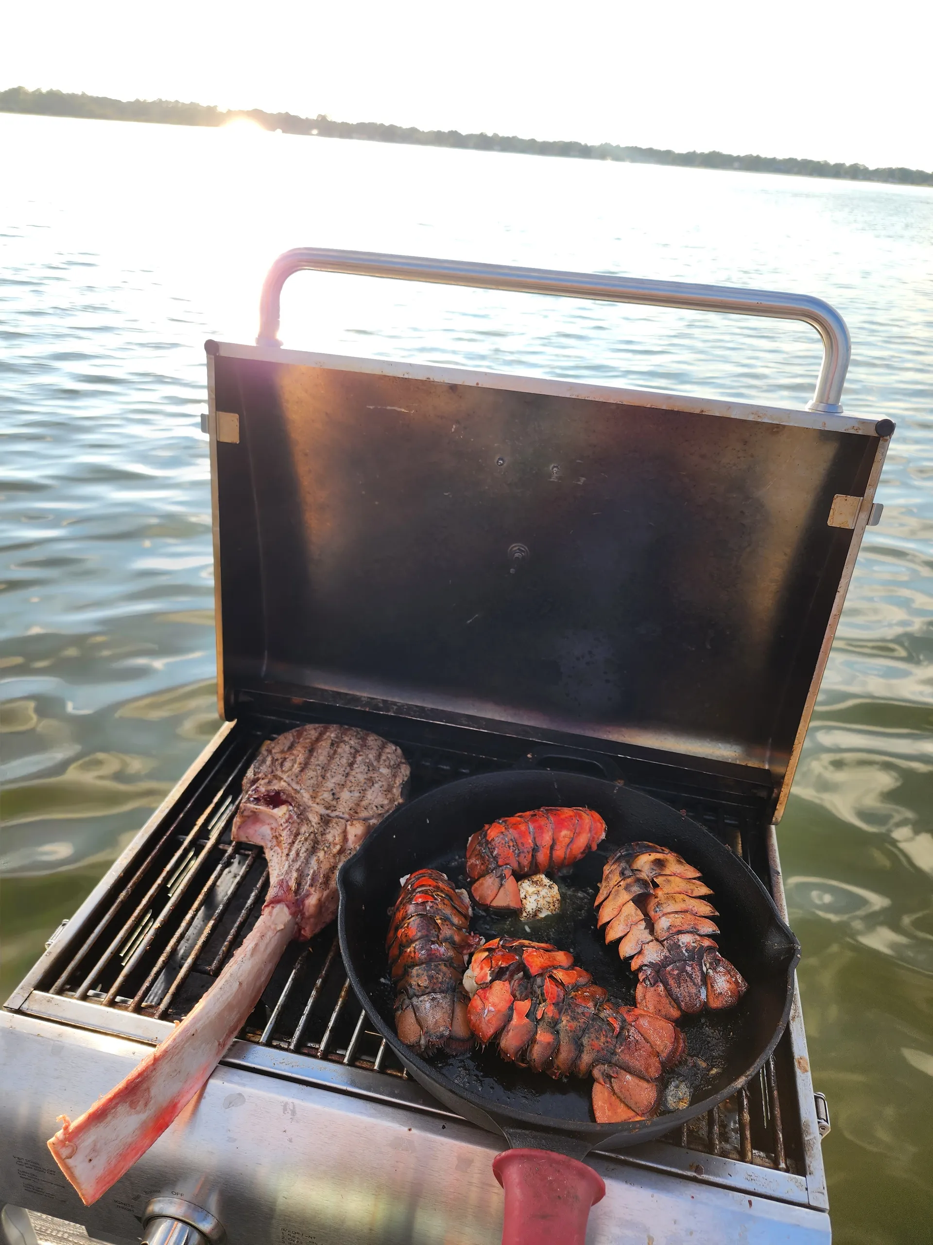 Godfrey Pontoon in Winter Heaven