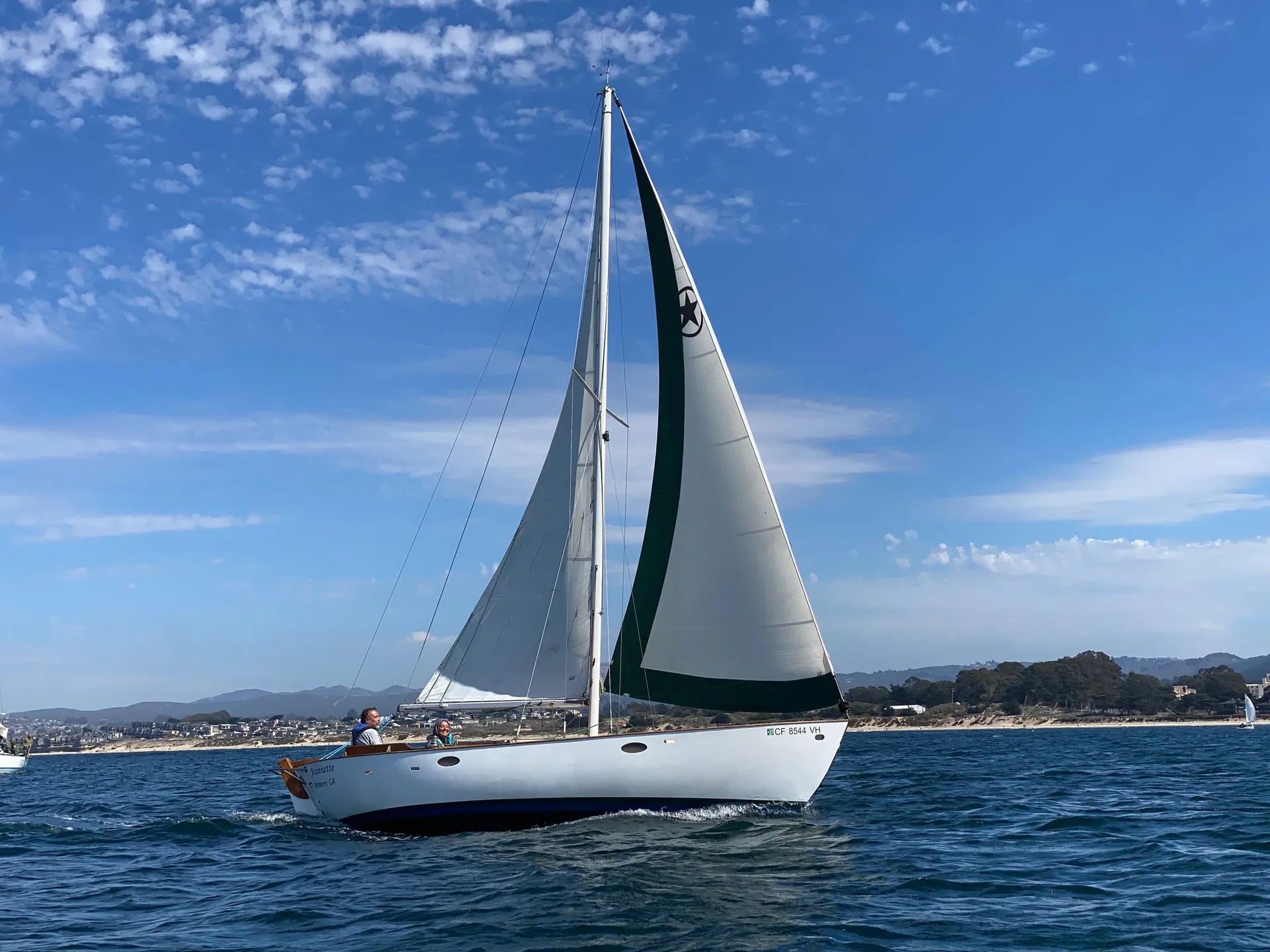 24ft Classic Wooden Sailing Yacht
