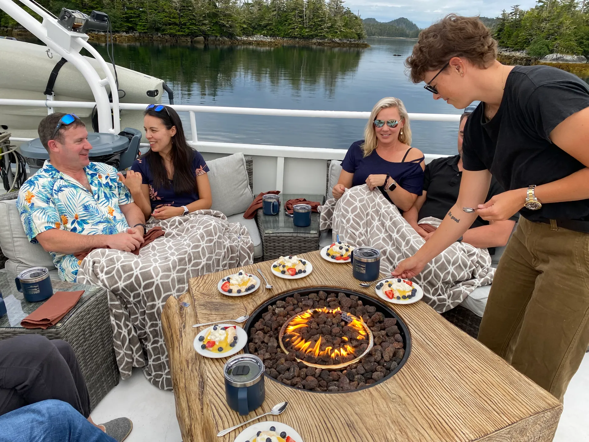 90’ Expedition yacht touring San Juan Islands and beyond! 