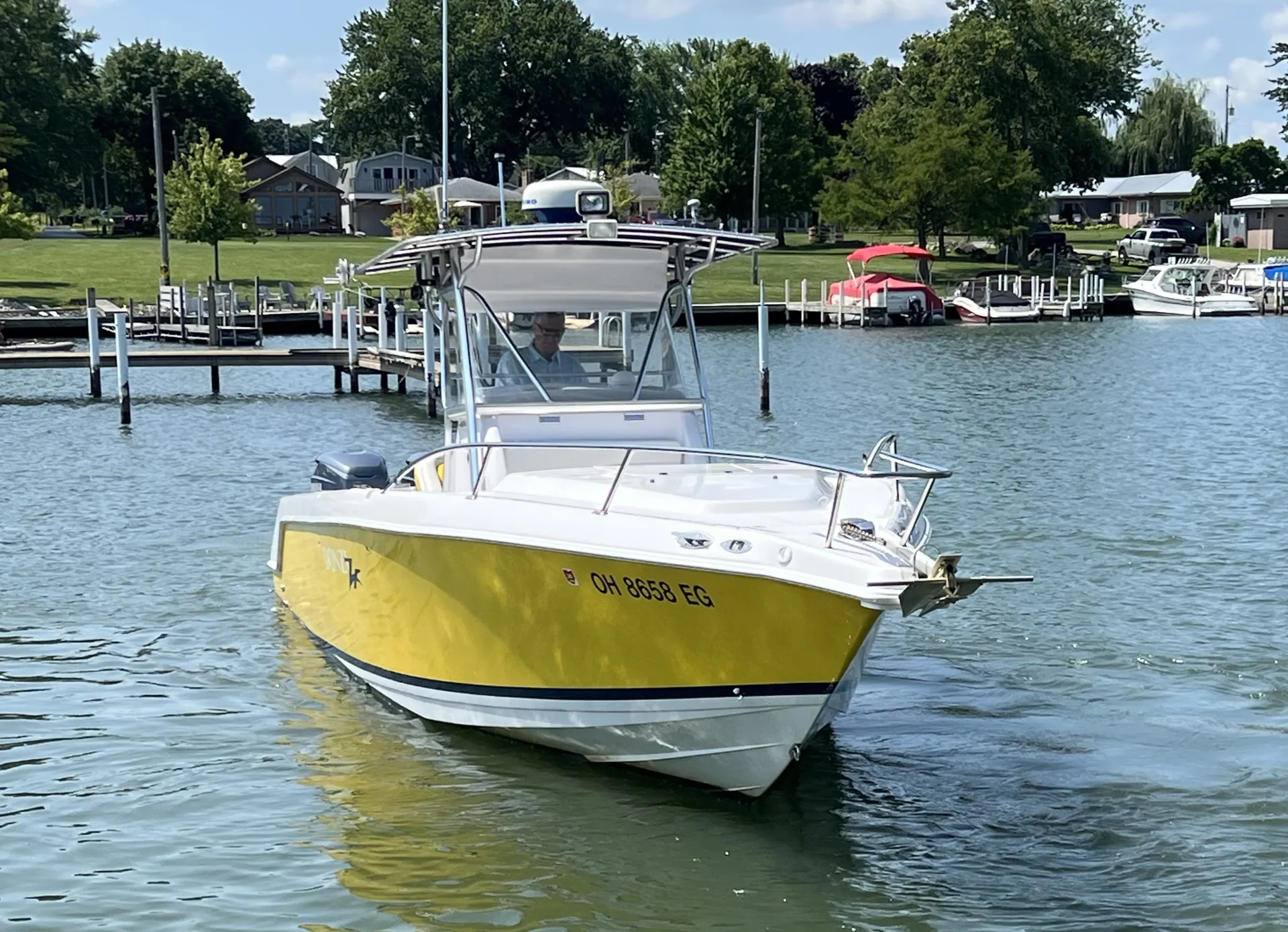 35ft Center Console for Great Lakes