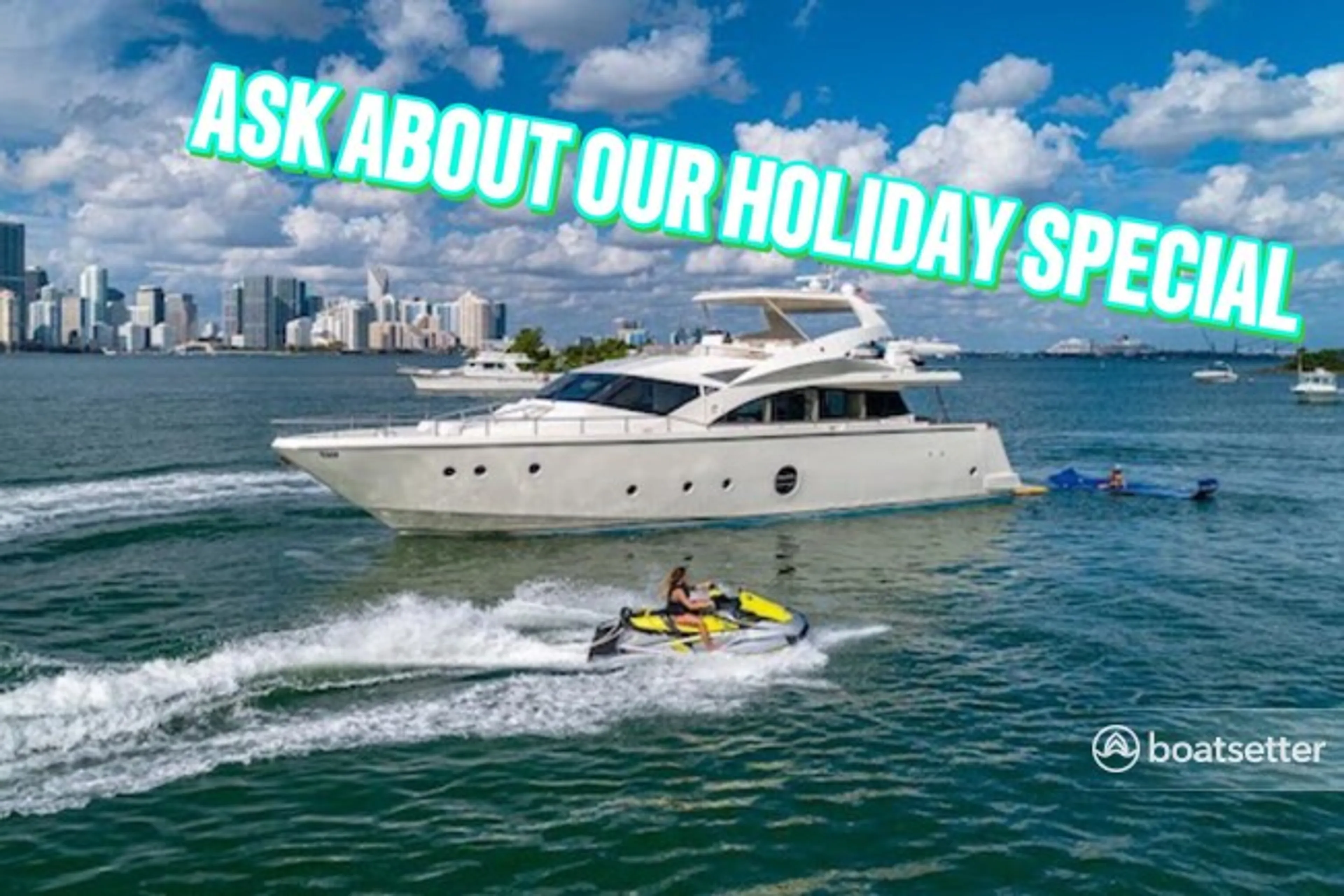 Rent a Aicon Aicon 75 in Miami Beach, FL on Boatsetter