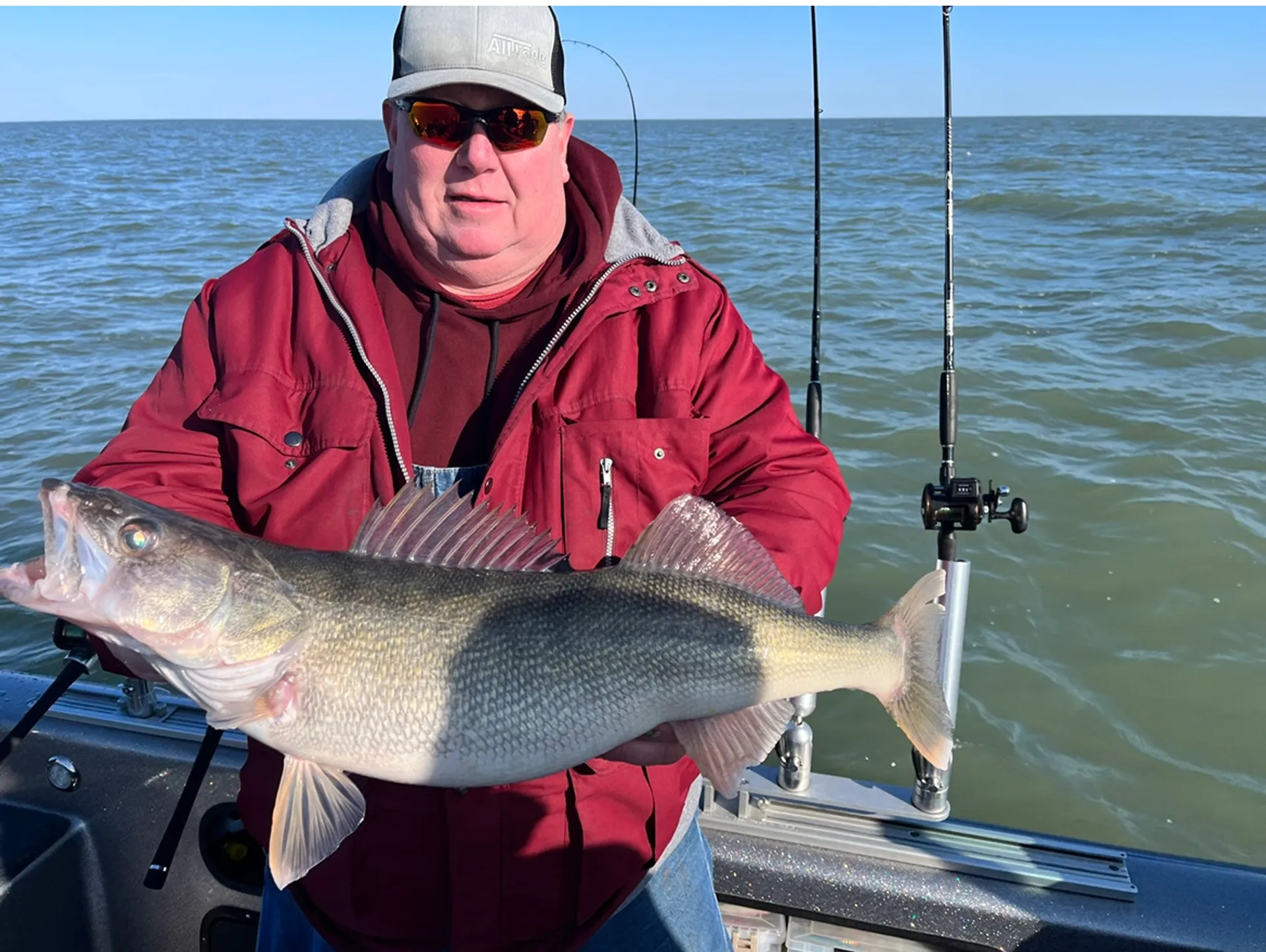 Lake Erie Trophy  Walleye Sports Fishing! 