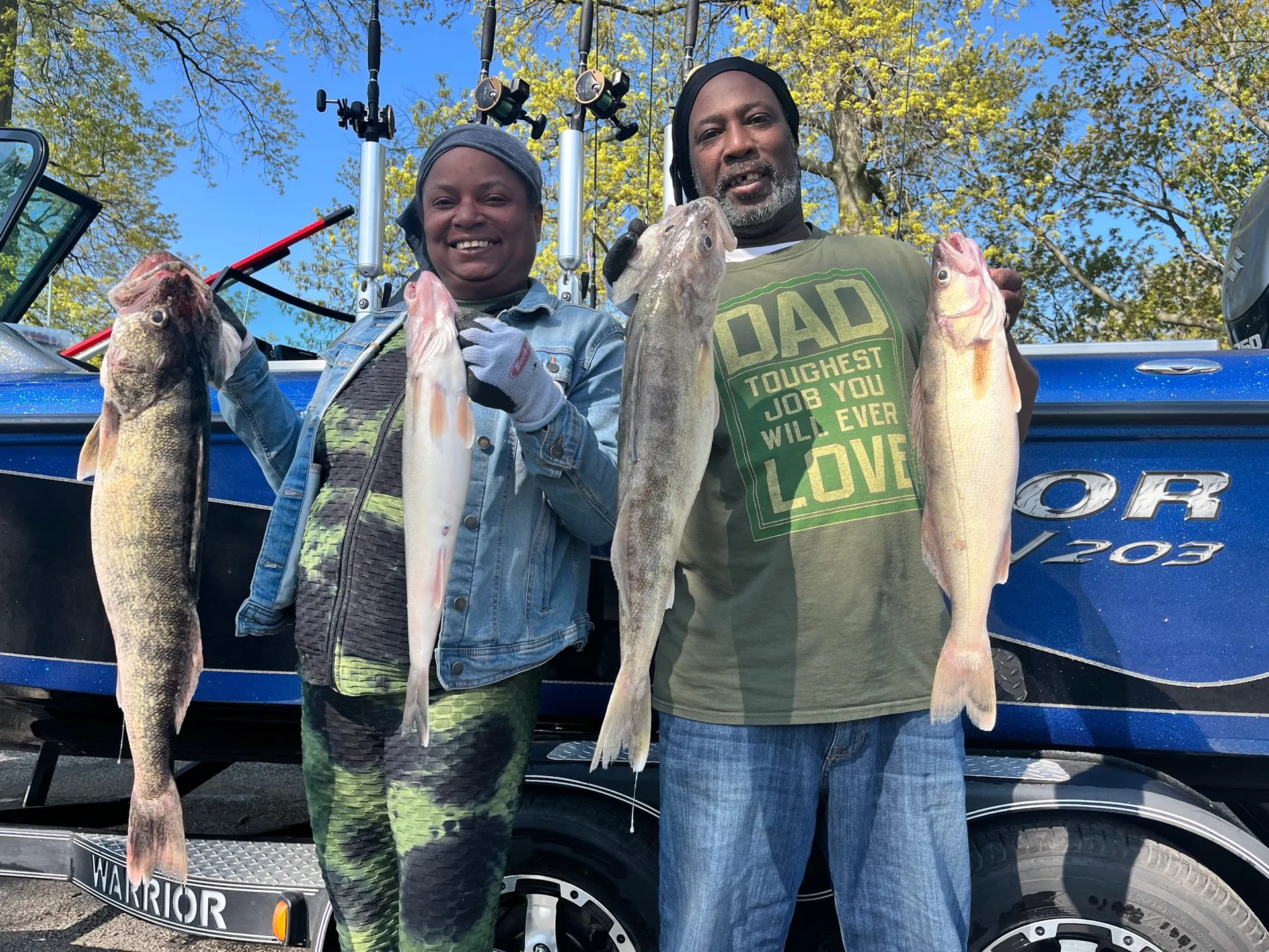 Lake Erie Trophy  Walleye Sports Fishing! 