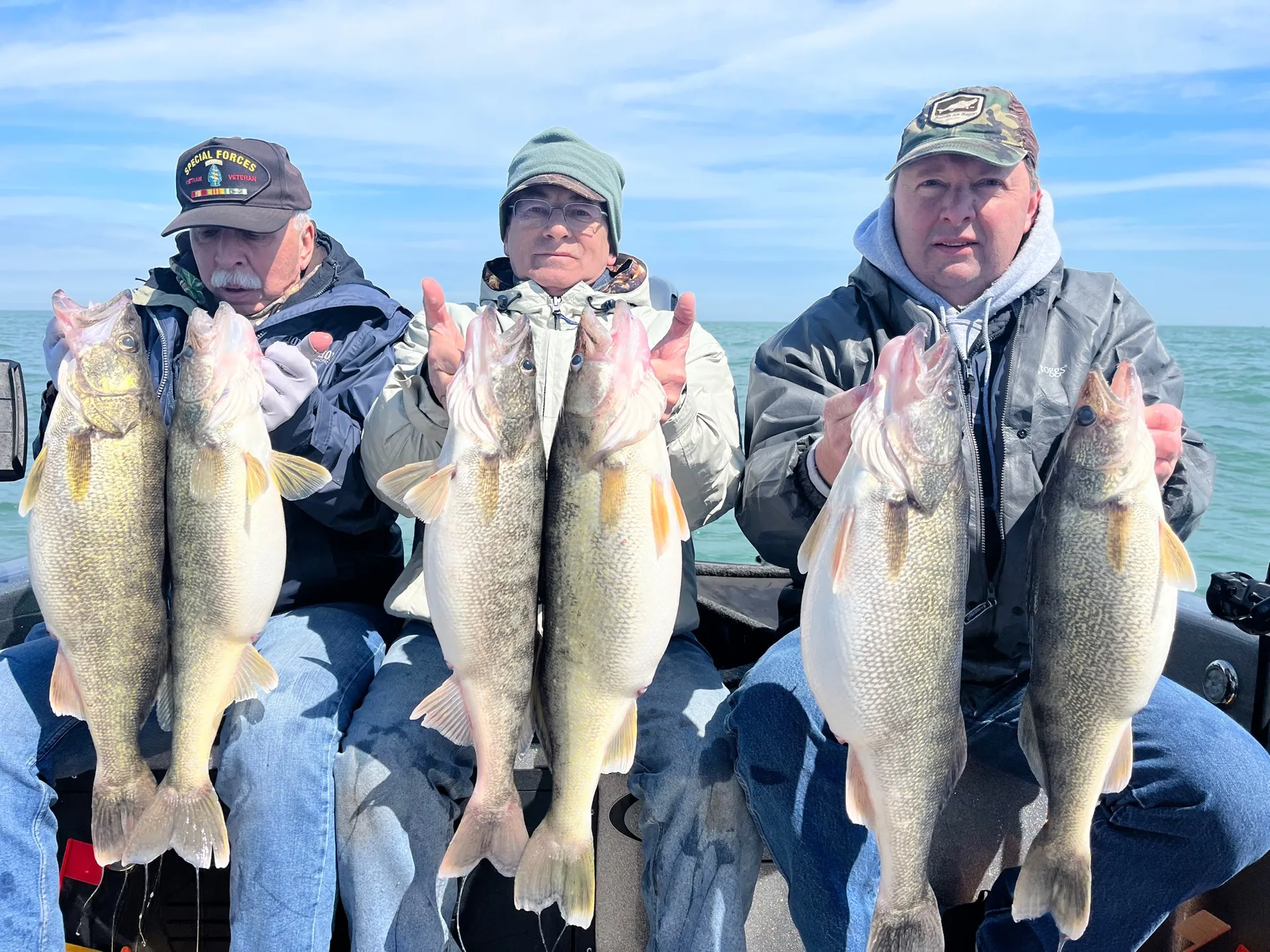 Lake Erie Trophy  Walleye Sports Fishing! 