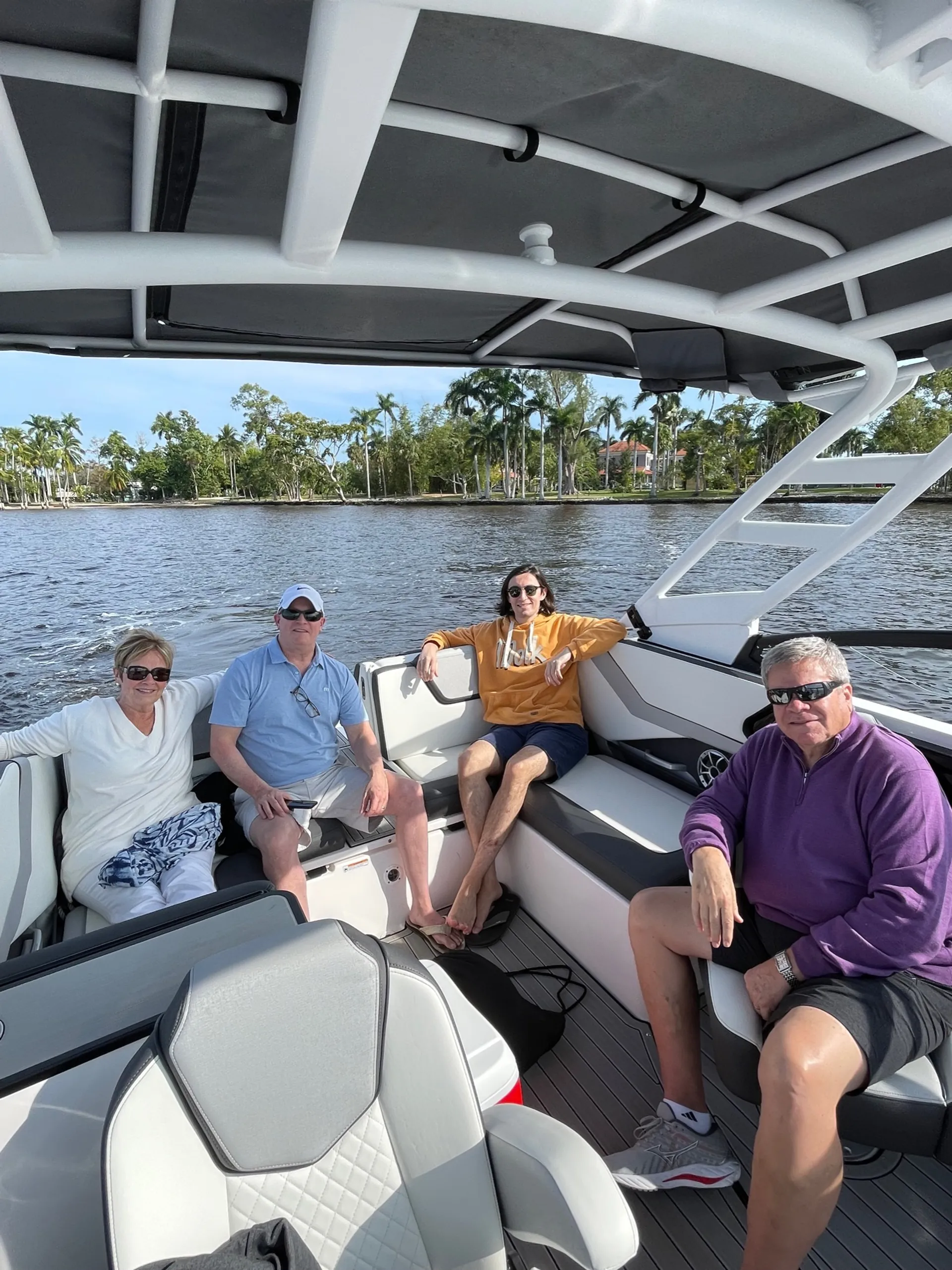 Boating in Pure Luxury