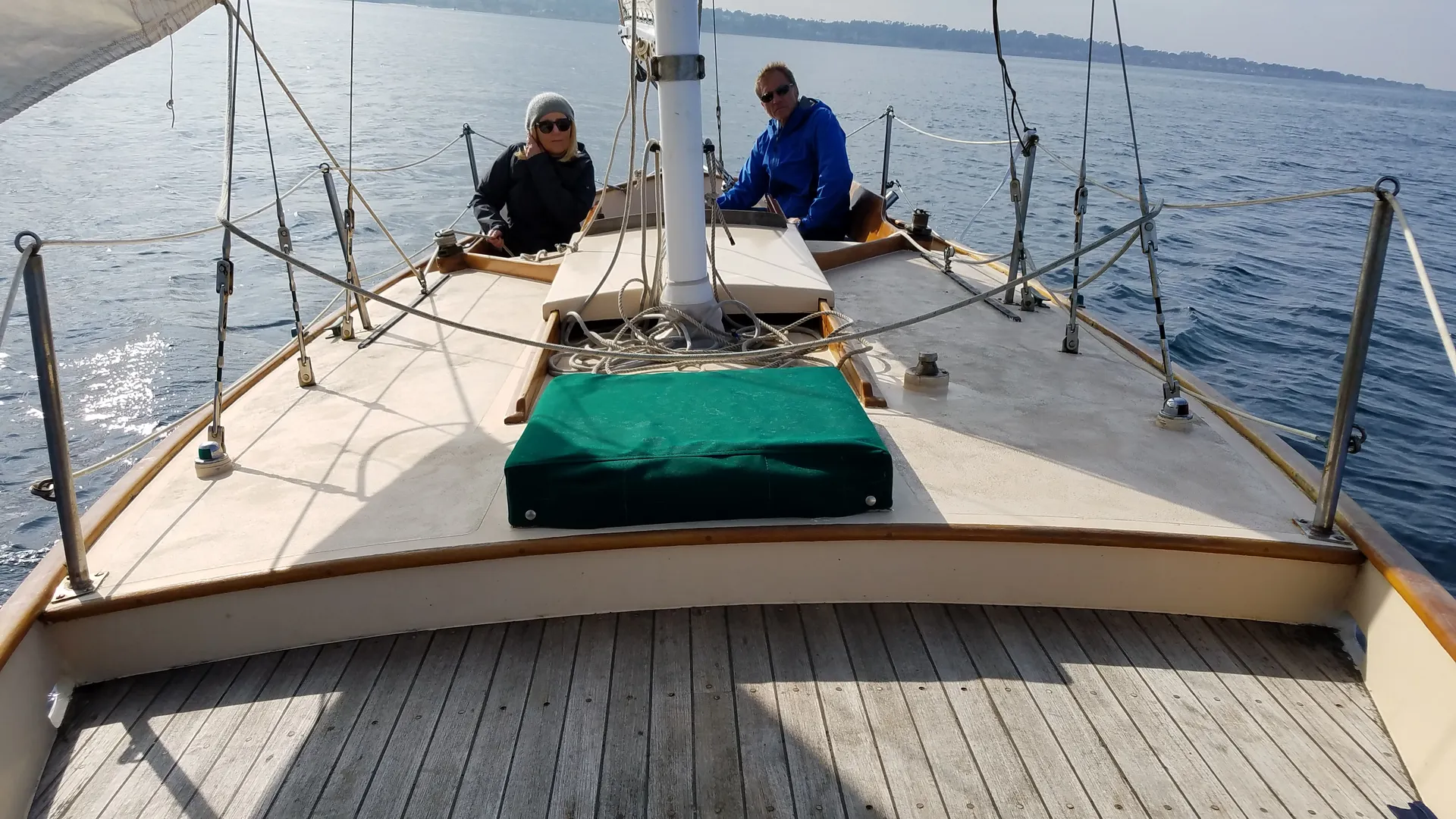 24ft Classic Wooden Sailing Yacht