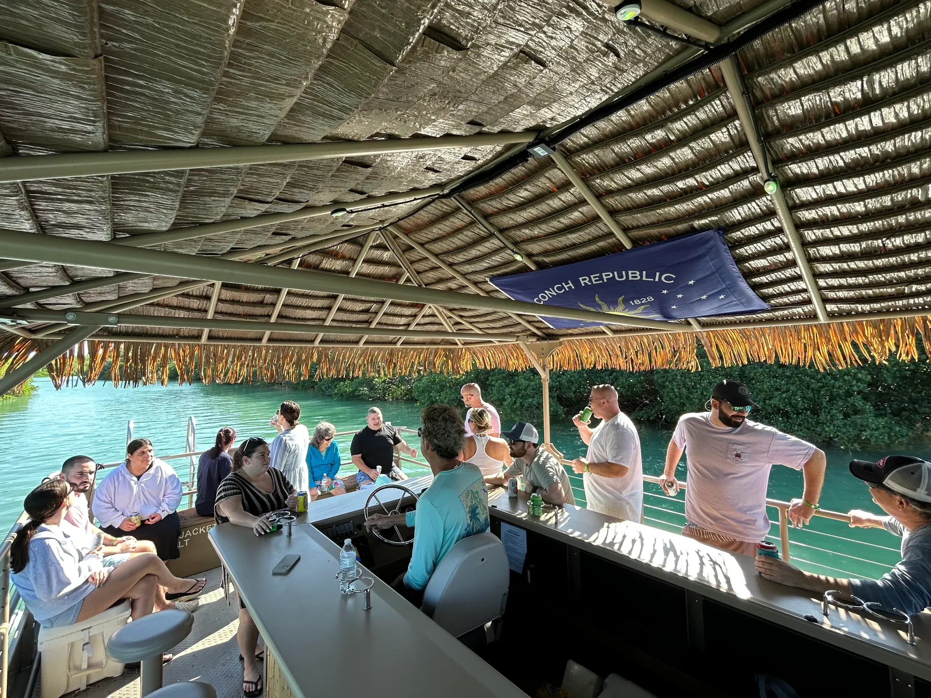 Private Tiki Boat Charters for up to 18 Passengers