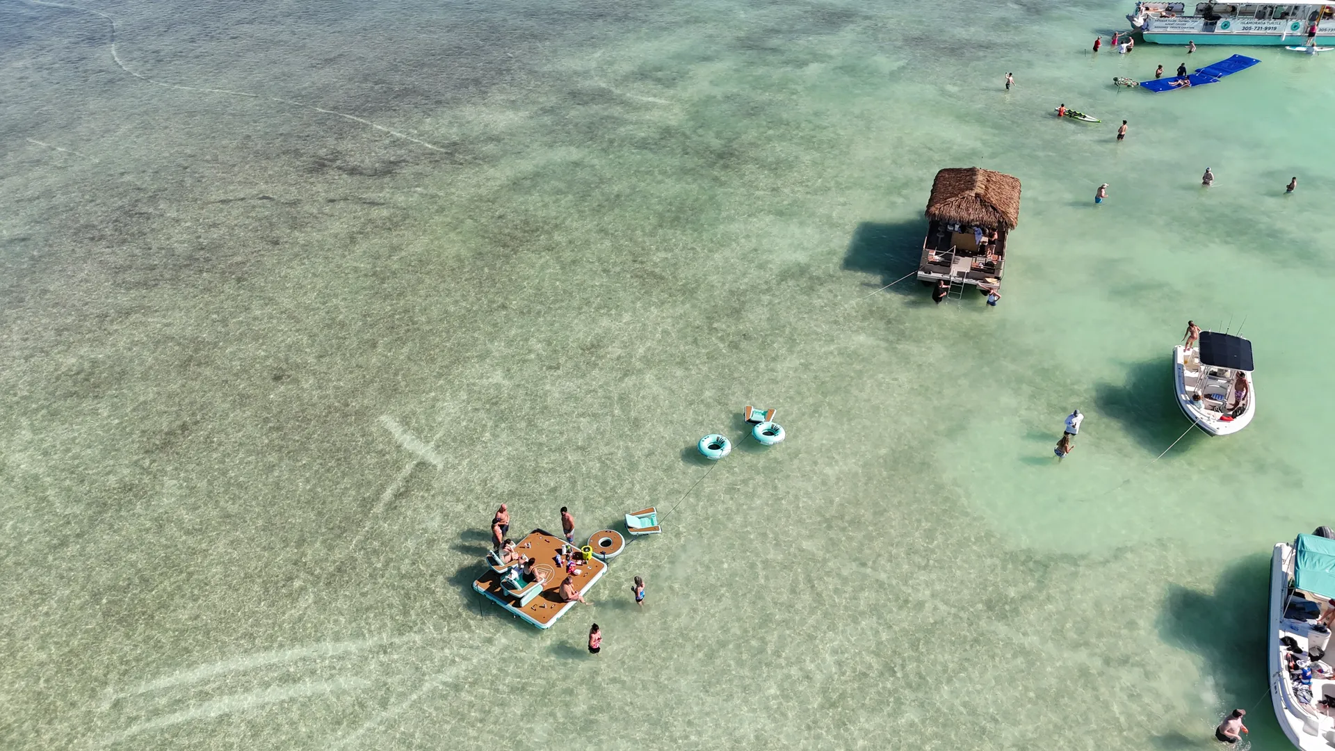 Private Tiki Boat Charters for up to 18 Passengers