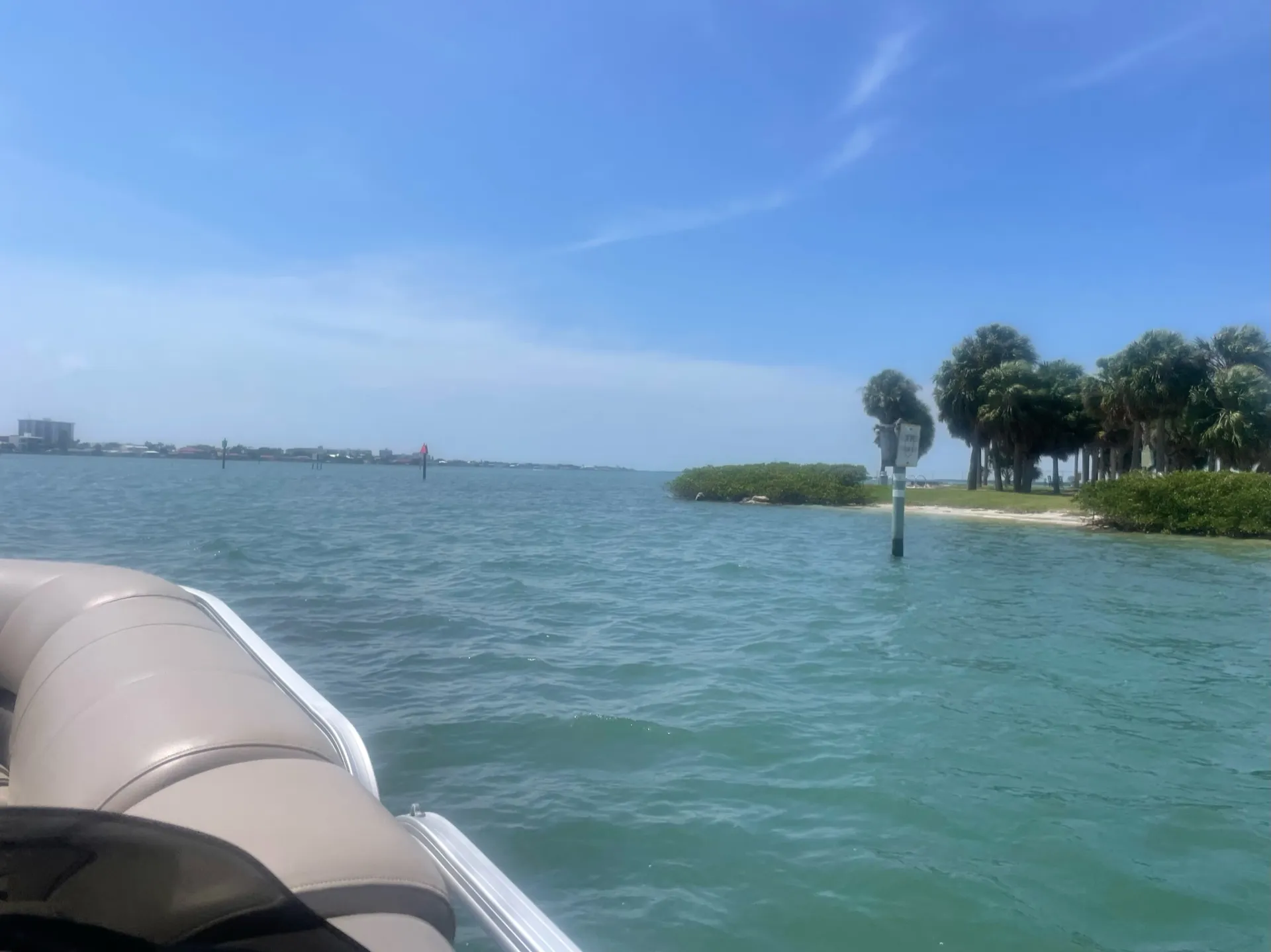 PONTOON - CLEARWATER JOHNS PASS PARTY ISLAND HOP DOLPHIN CRUISE FUN!!