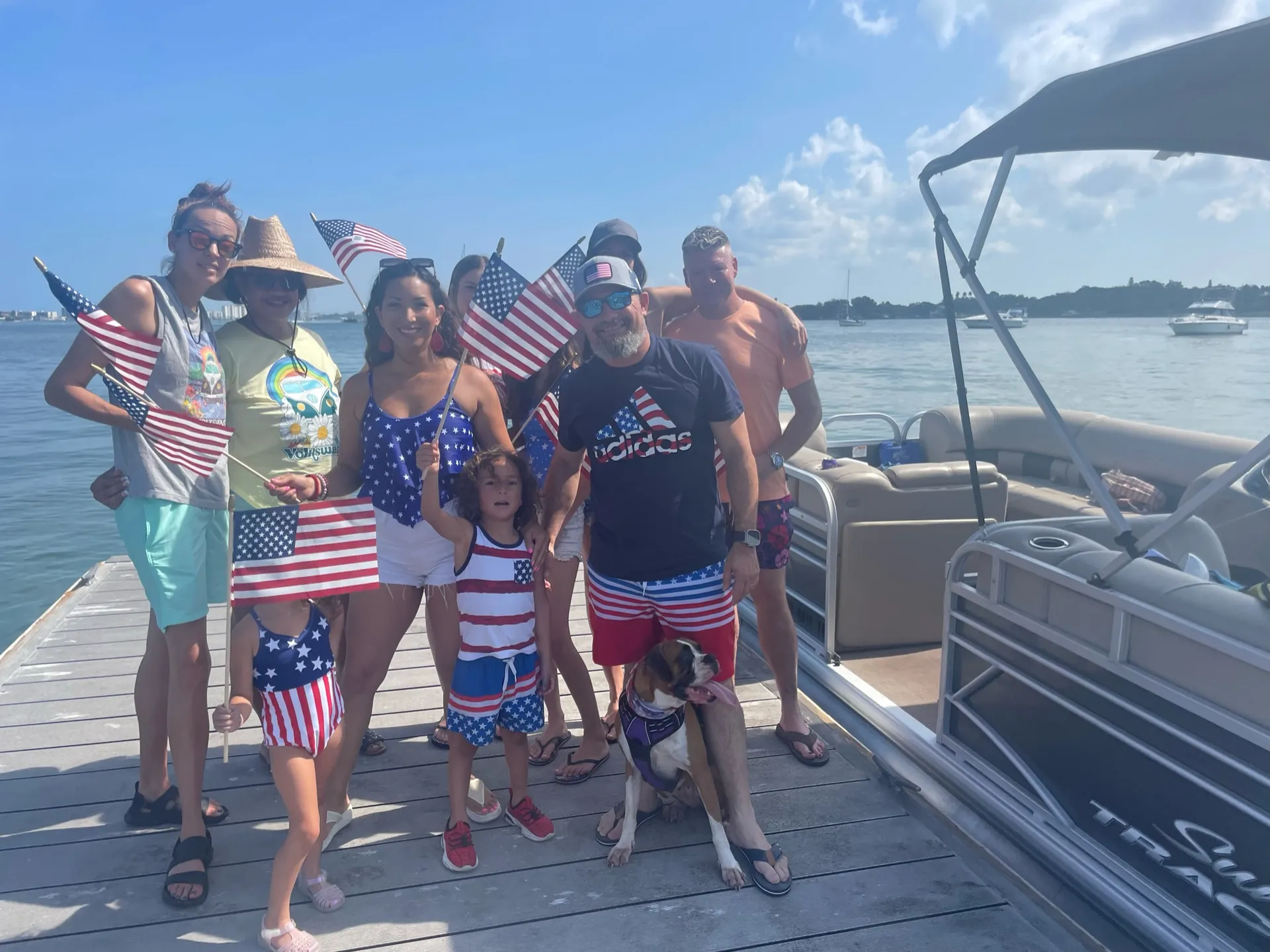 PONTOON - CLEARWATER JOHNS PASS PARTY ISLAND HOP DOLPHIN CRUISE FUN!!