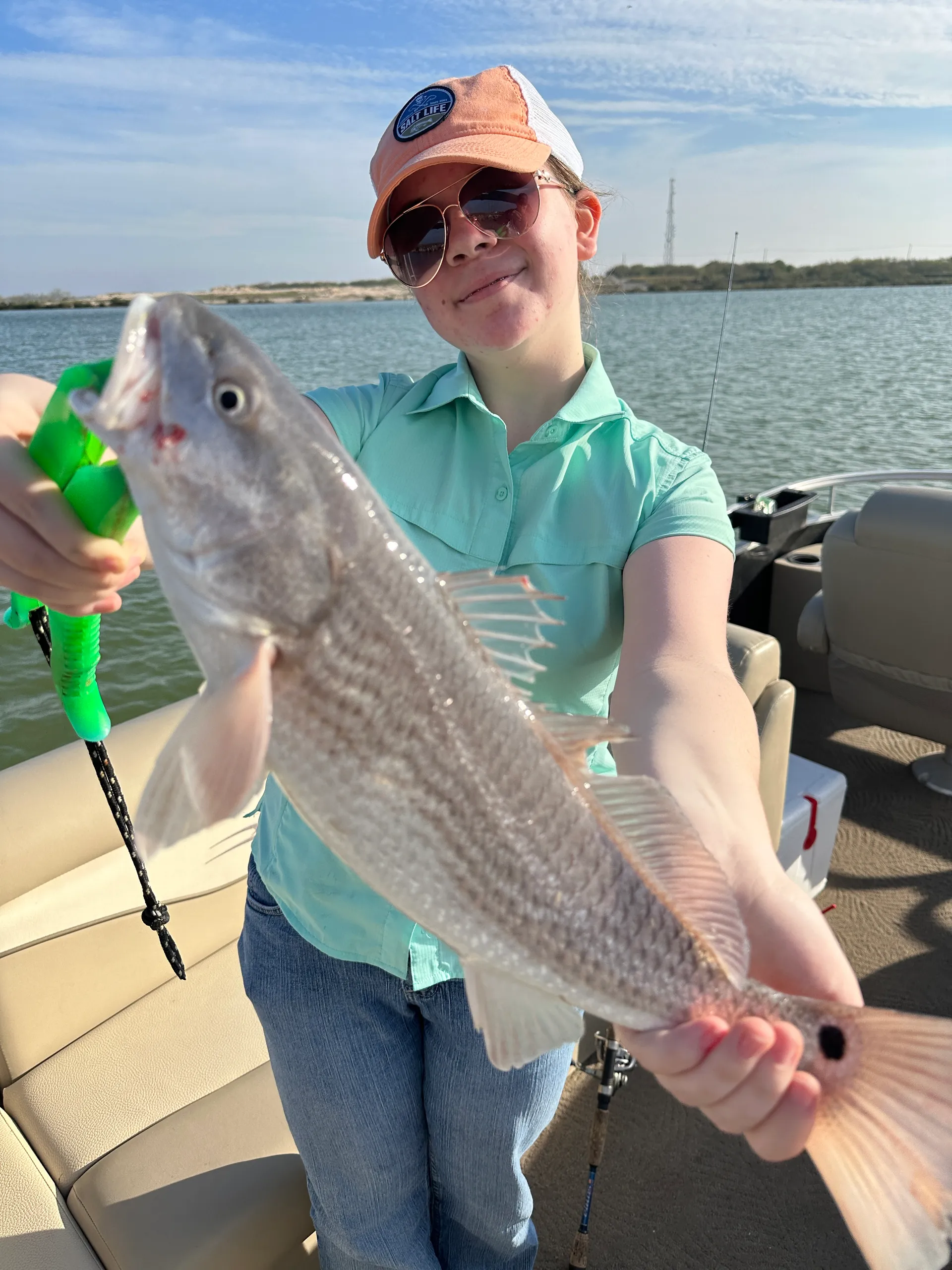 South Texas Pontoon Tours – Cruising, Fishing, and Dolphin Watching