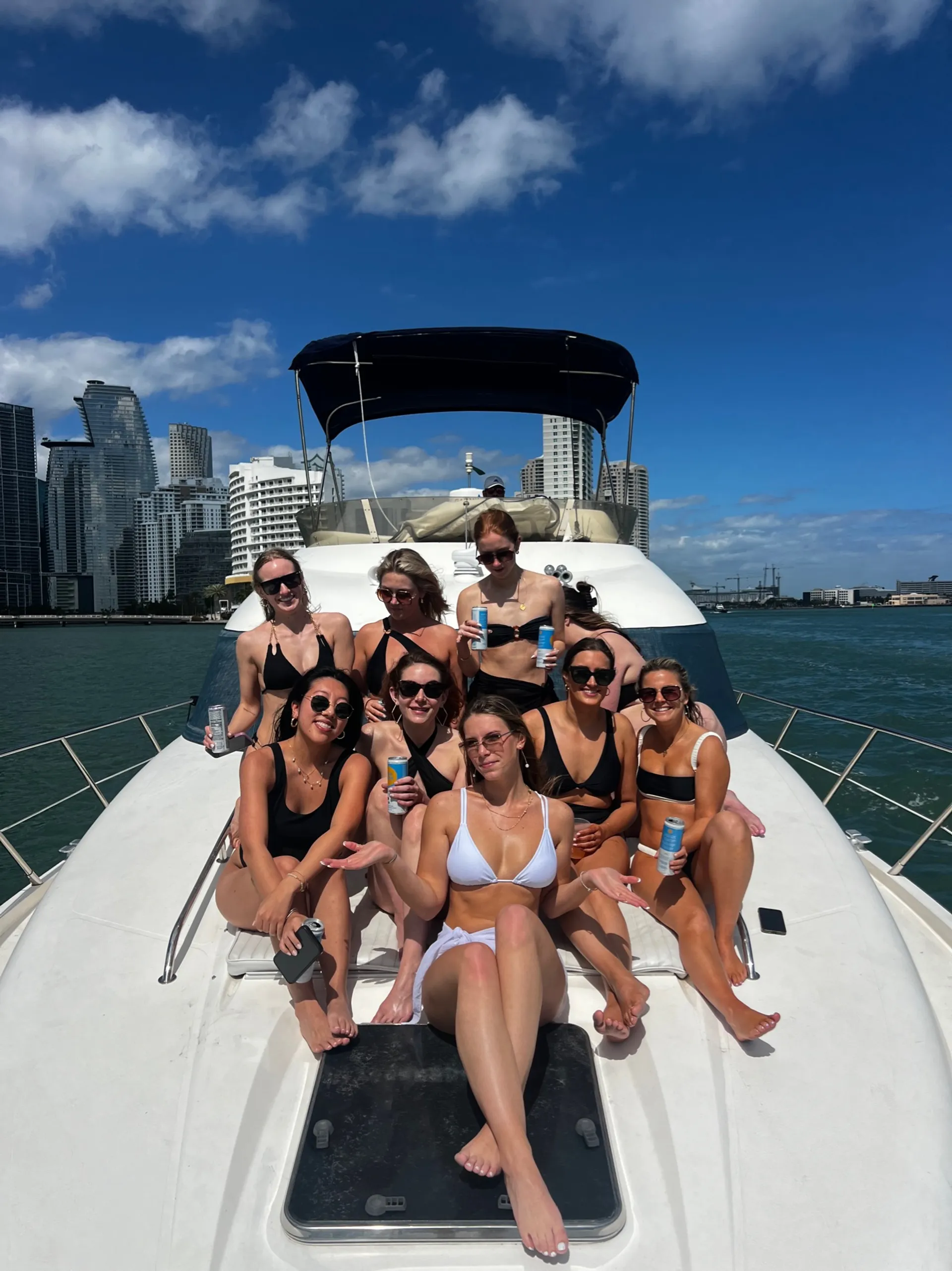 Miami 50ft luxurious Yacht . Jetski available