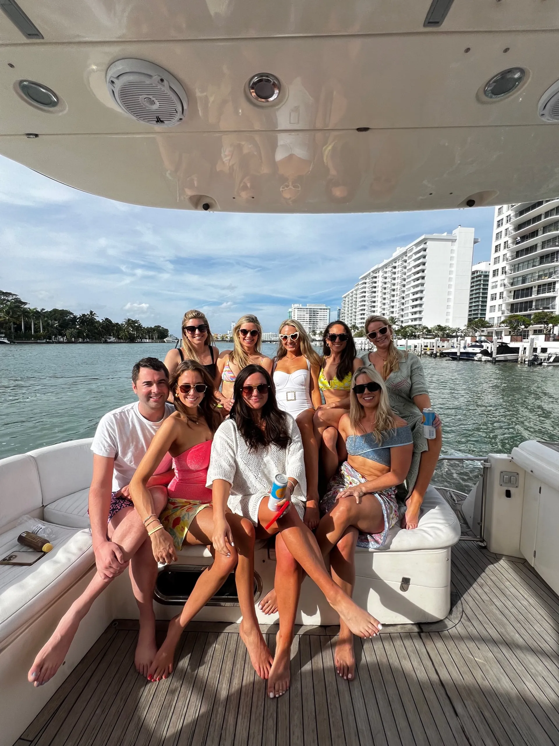  Miami 50ft luxurious Yacht . Jetski available
